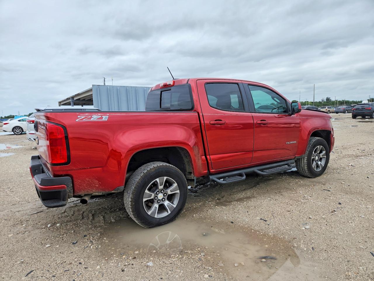 2015 Chevrolet Colorado Z71 Red vin: 1GCGSCE30F1274945