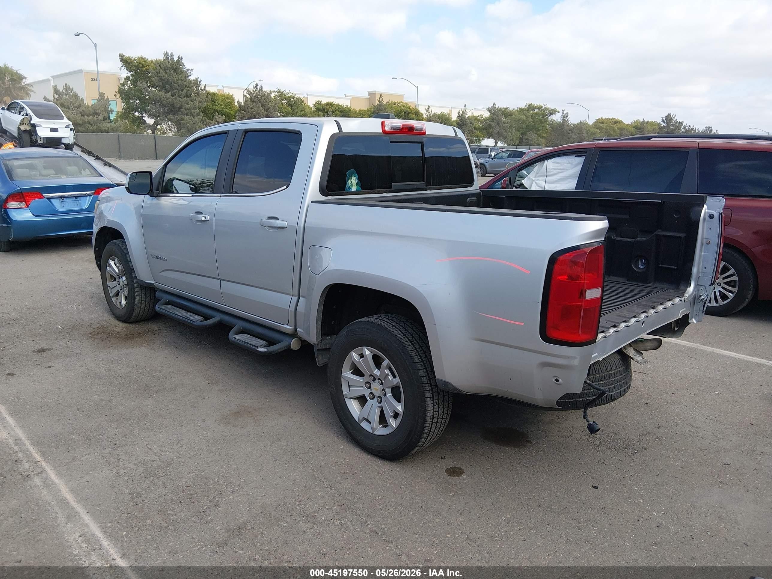 2016 Chevrolet Colorado Lt Серебряный vin: 1GCGSCE31G1342607