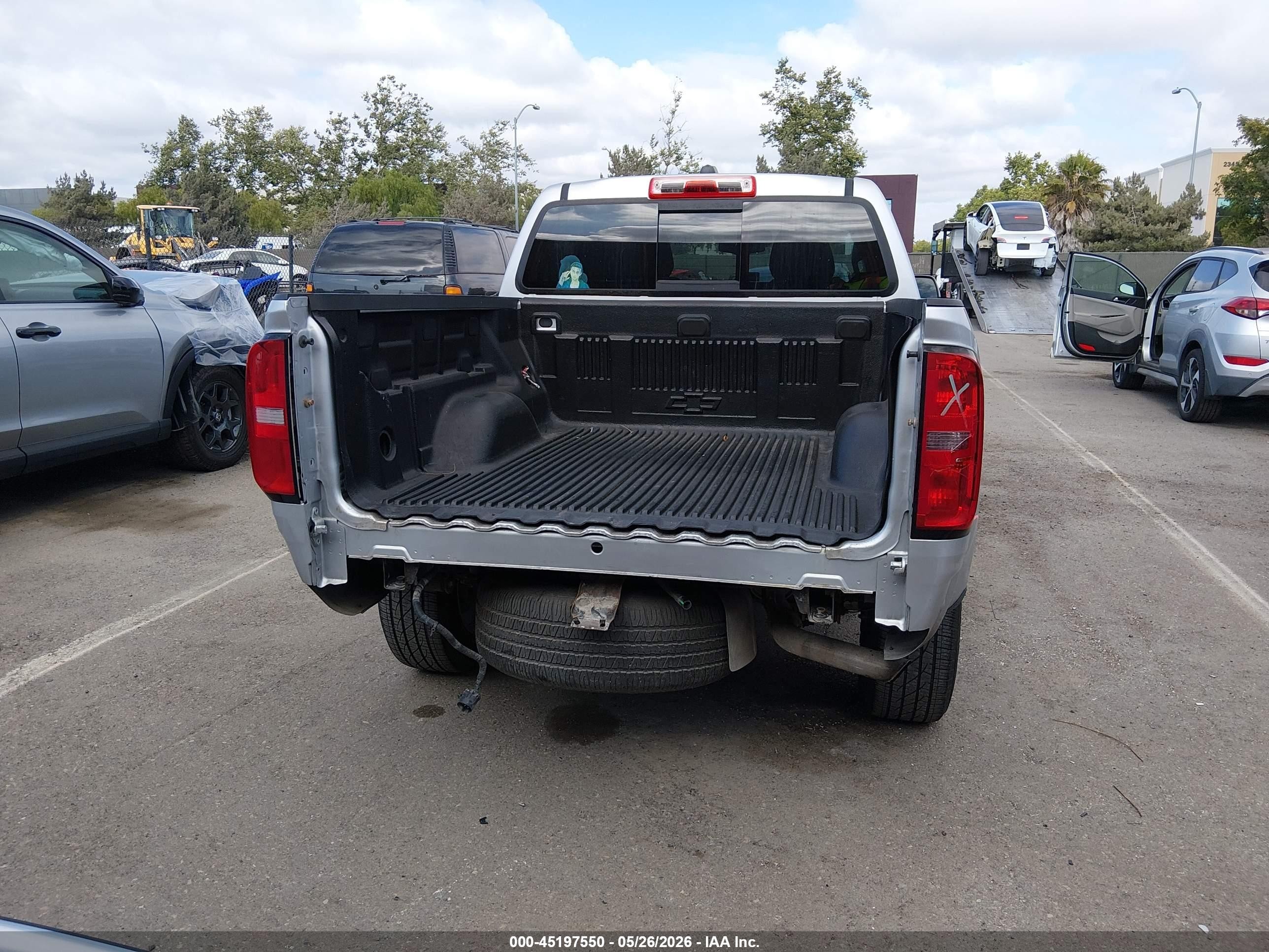 2016 Chevrolet Colorado Lt Серебряный vin: 1GCGSCE31G1342607