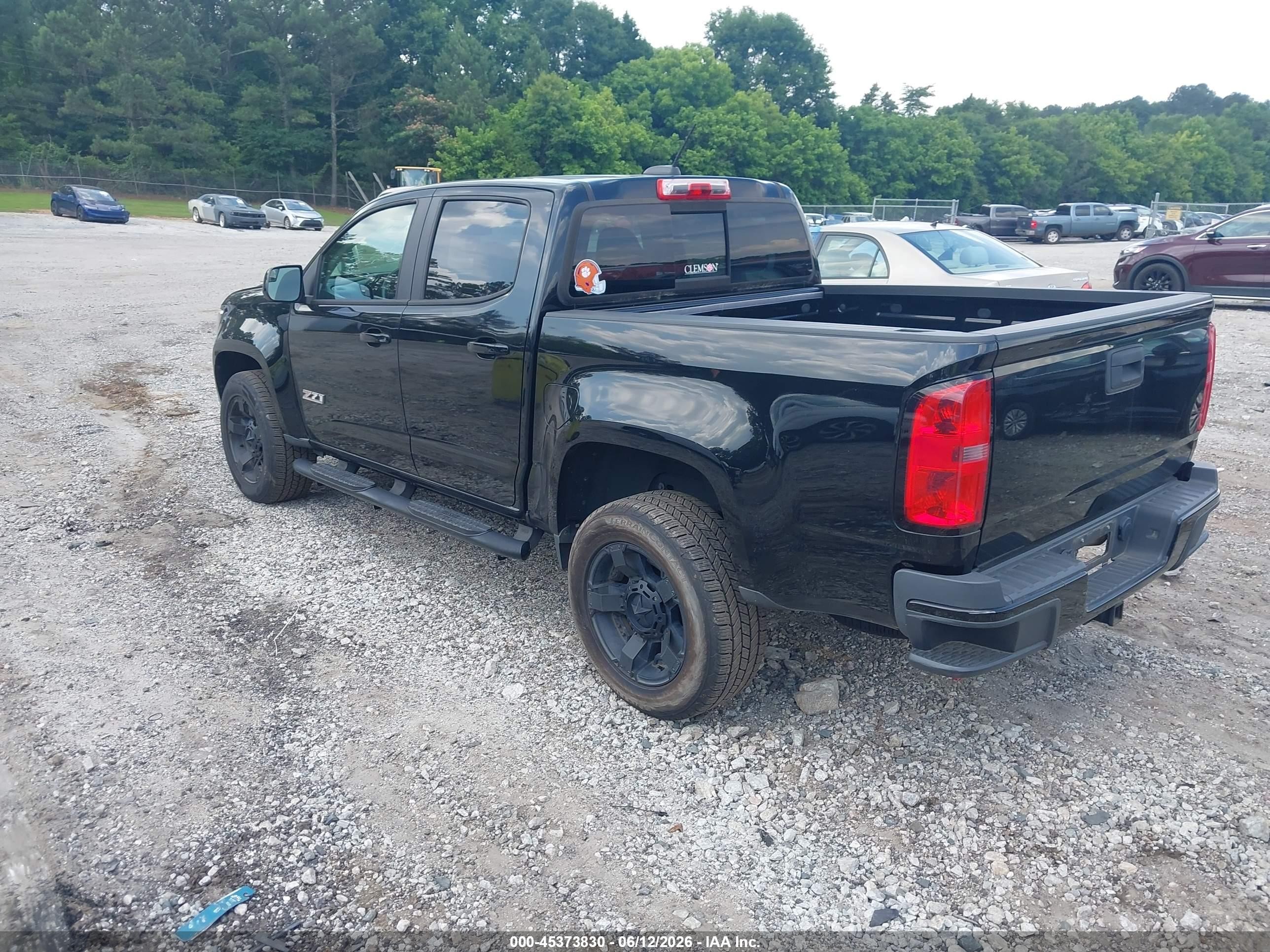 2015 Chevrolet Colorado 2wd Z71 Black vin: 1GCGSCE32F1248914