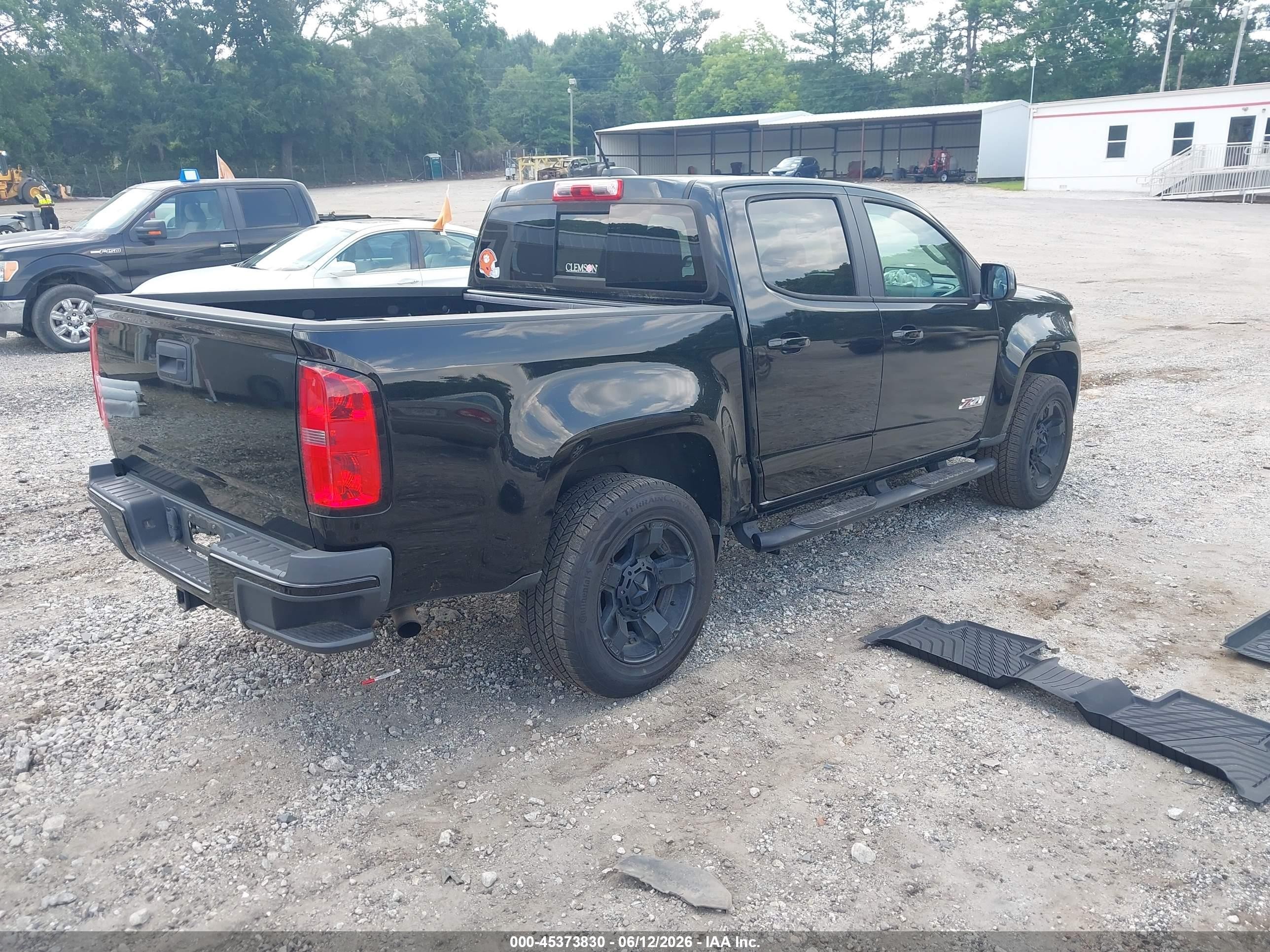 2015 Chevrolet Colorado 2wd Z71 Black vin: 1GCGSCE32F1248914