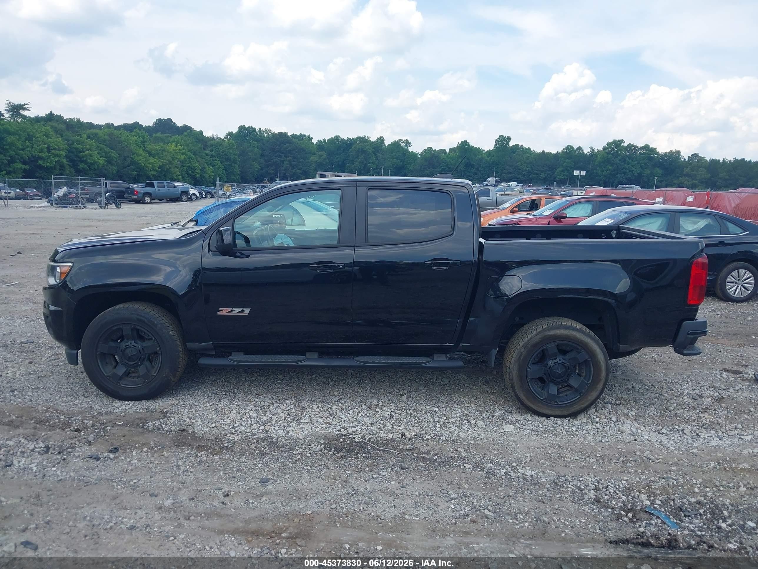 2015 Chevrolet Colorado 2wd Z71 Black vin: 1GCGSCE32F1248914