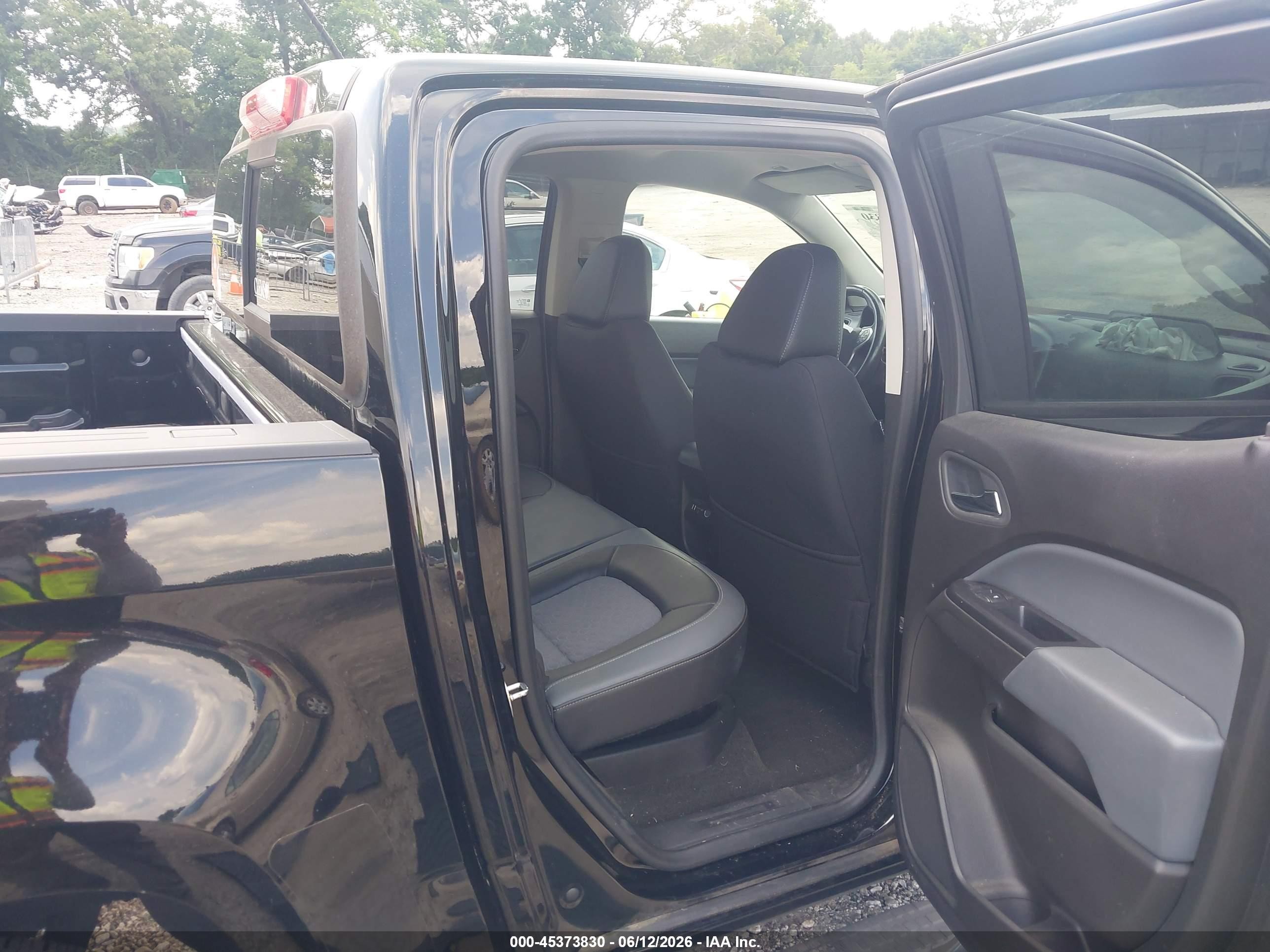 2015 Chevrolet Colorado 2wd Z71 Black vin: 1GCGSCE32F1248914