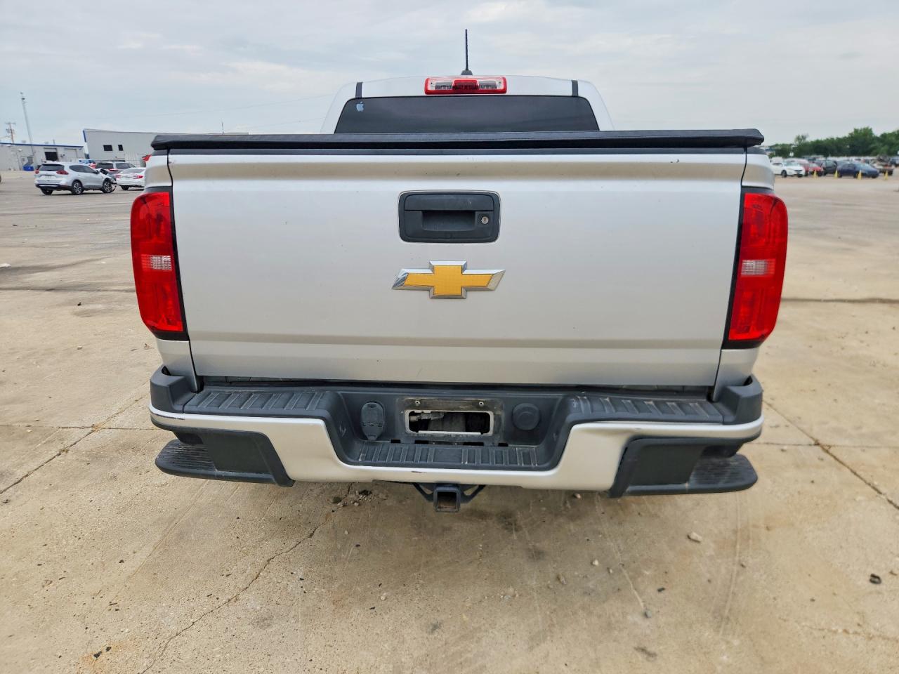 2015 Chevrolet Colorado Z71 Silver vin: 1GCGSCE34F1128094
