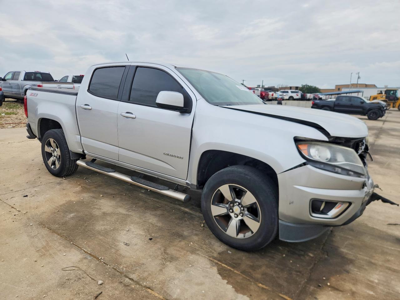 2015 Chevrolet Colorado Z71 Silver vin: 1GCGSCE34F1128094