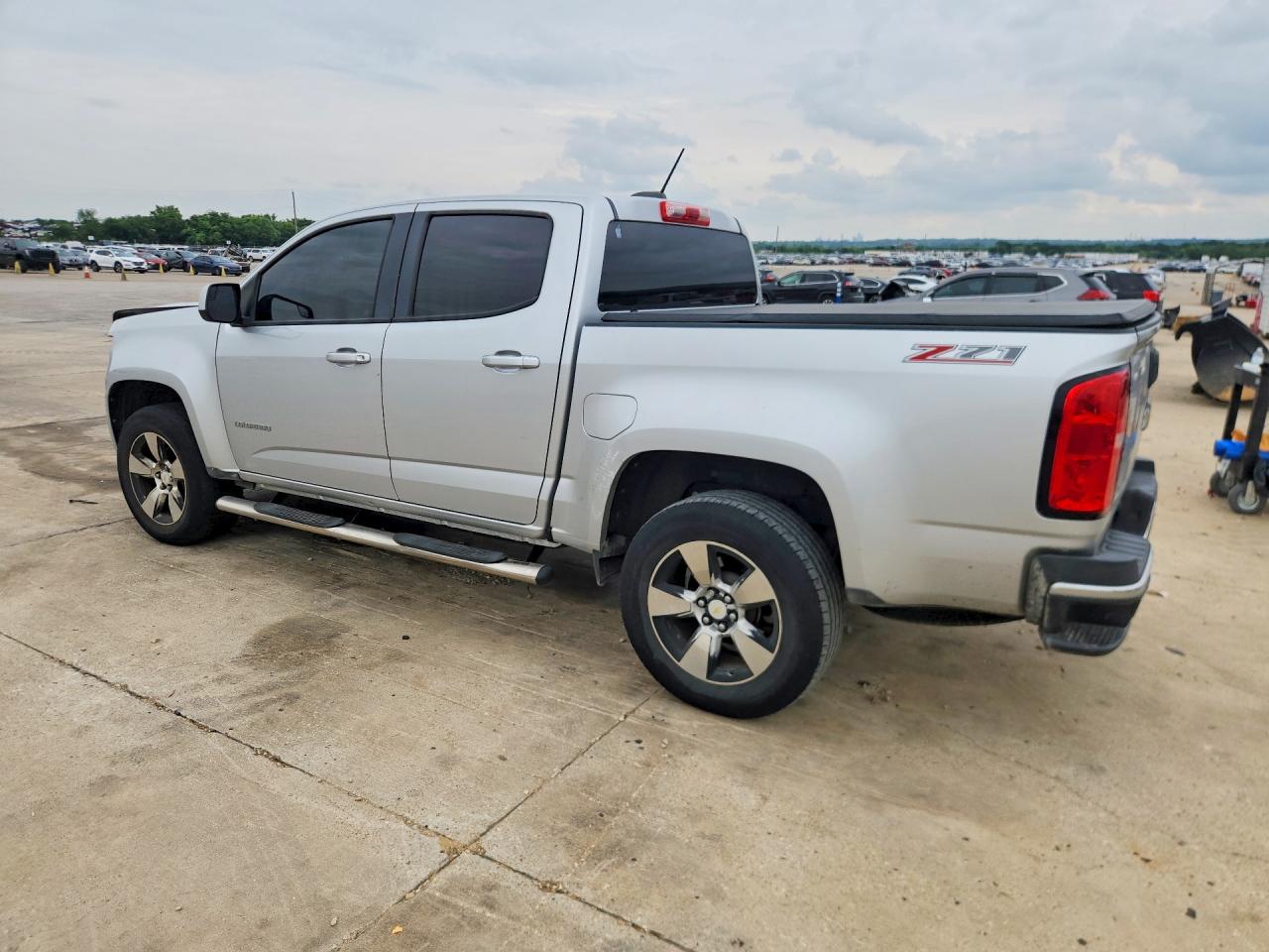 2015 Chevrolet Colorado Z71 Silver vin: 1GCGSCE34F1128094