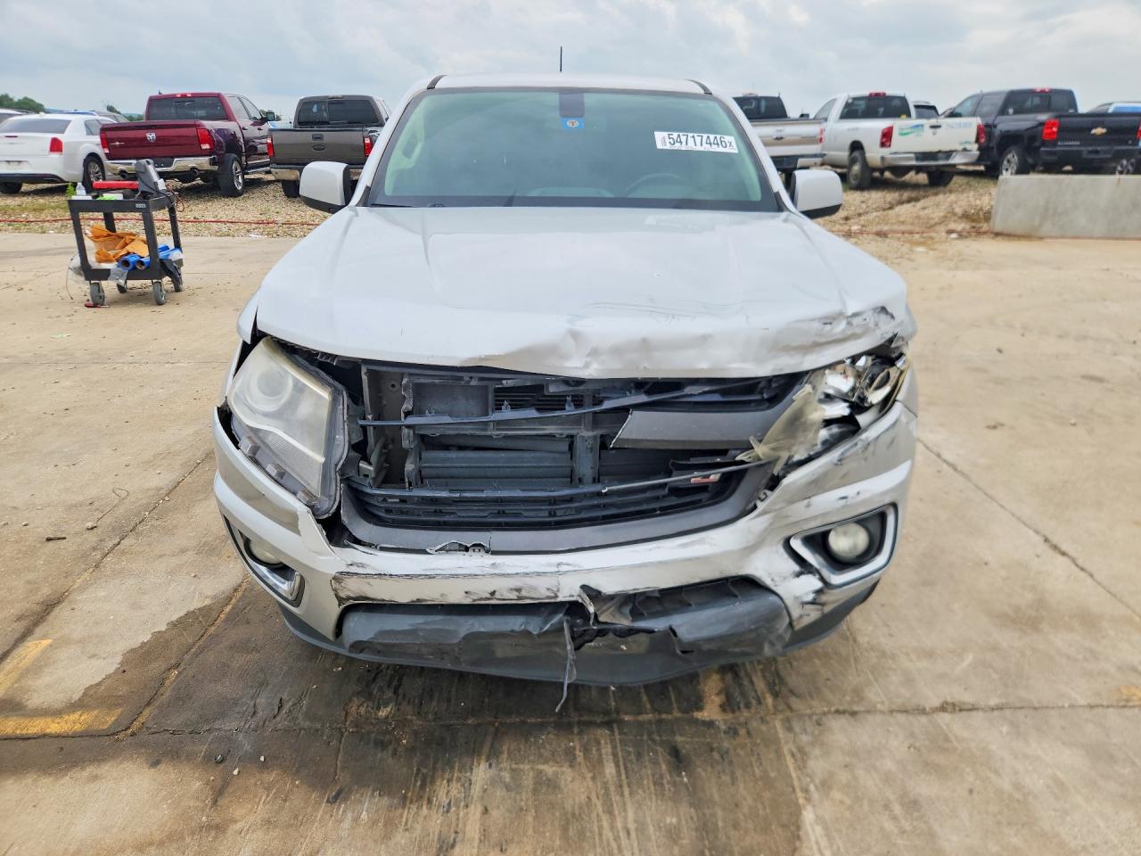2015 Chevrolet Colorado Z71 Silver vin: 1GCGSCE34F1128094