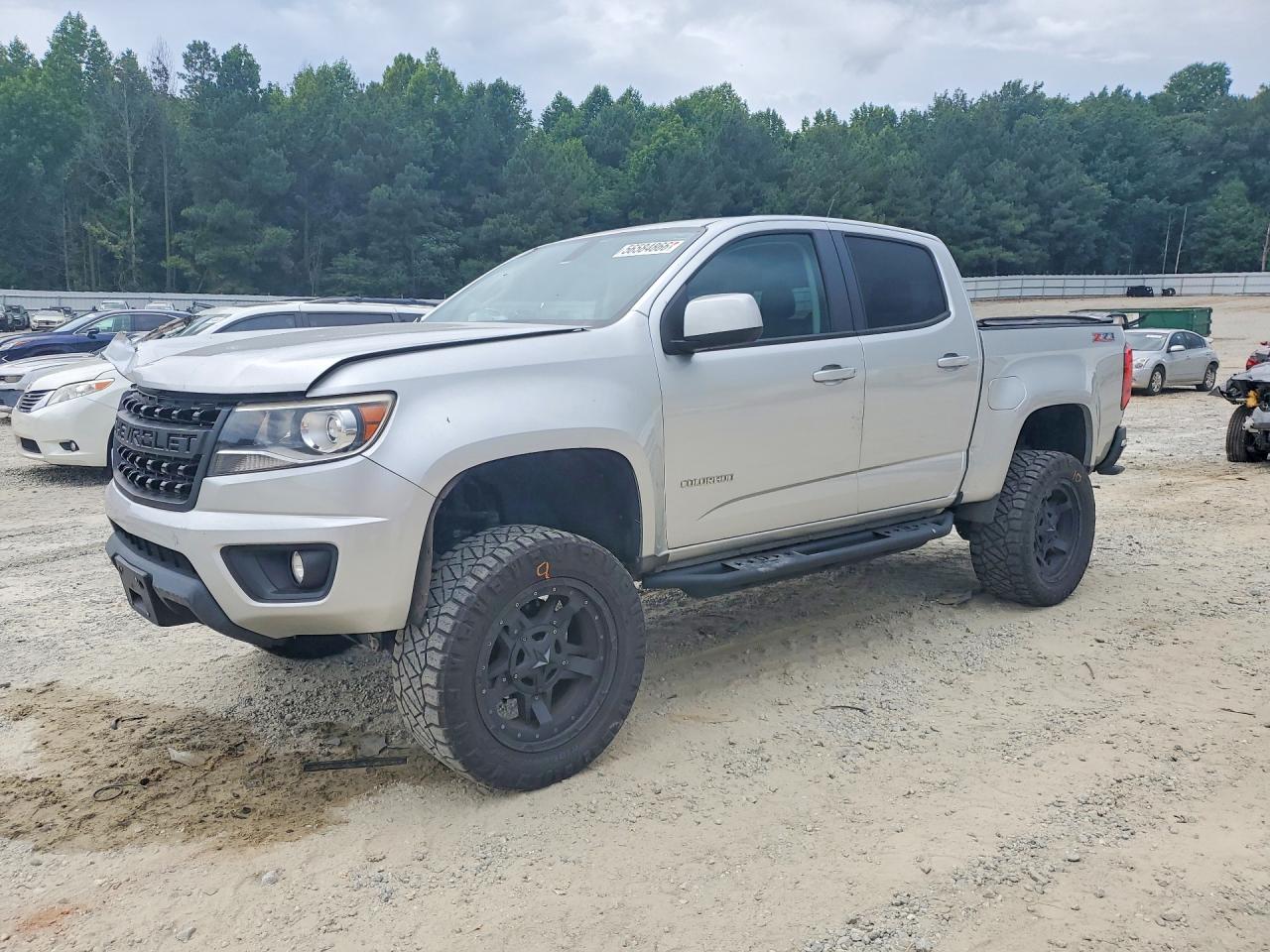 2015 Chevrolet Colorado Z71 Silver vin: 1GCGSCE34F1237770