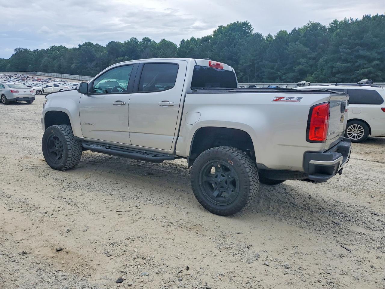 2015 Chevrolet Colorado Z71 Silver vin: 1GCGSCE34F1237770