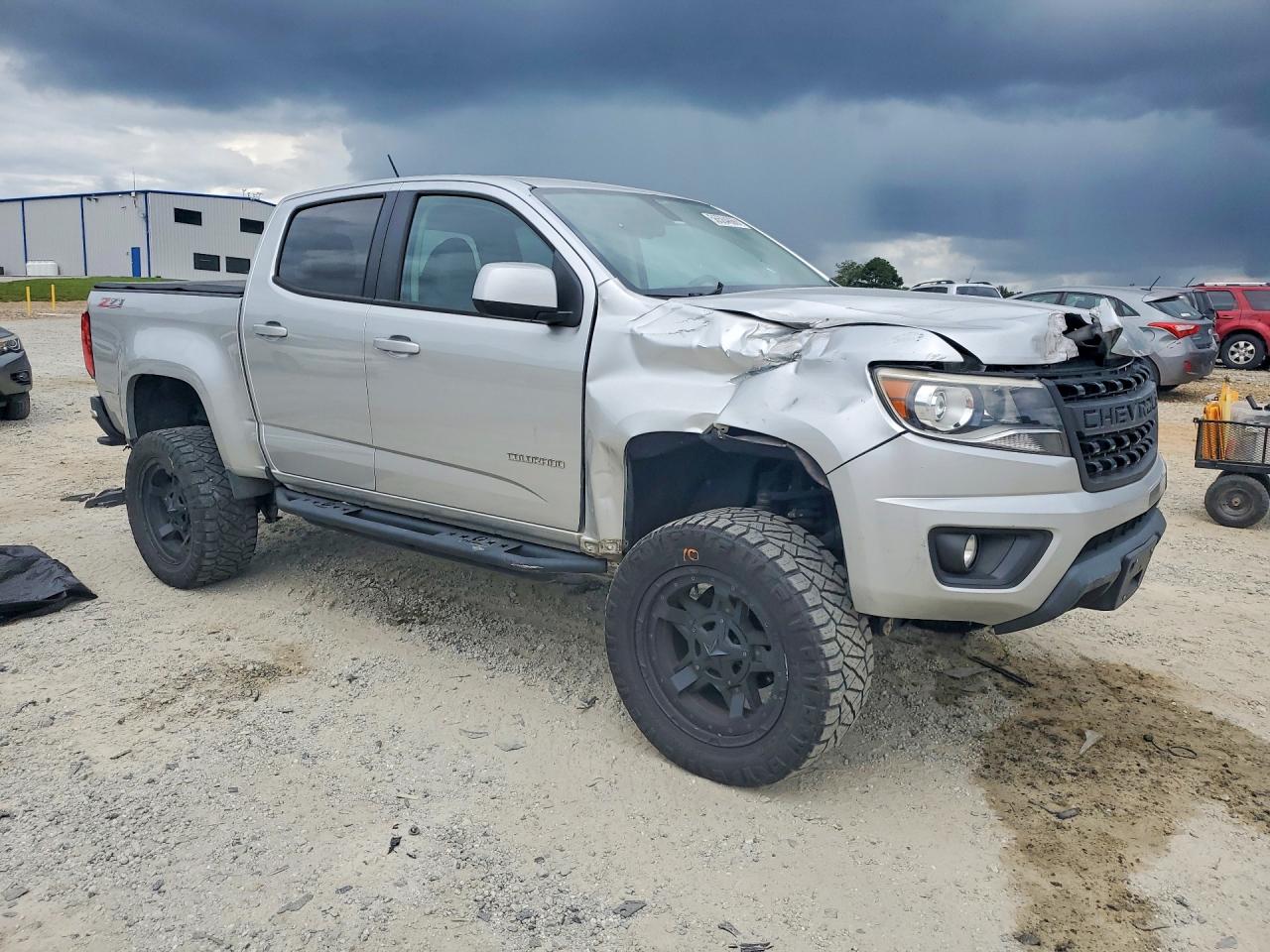 2015 Chevrolet Colorado Z71 Silver vin: 1GCGSCE34F1237770