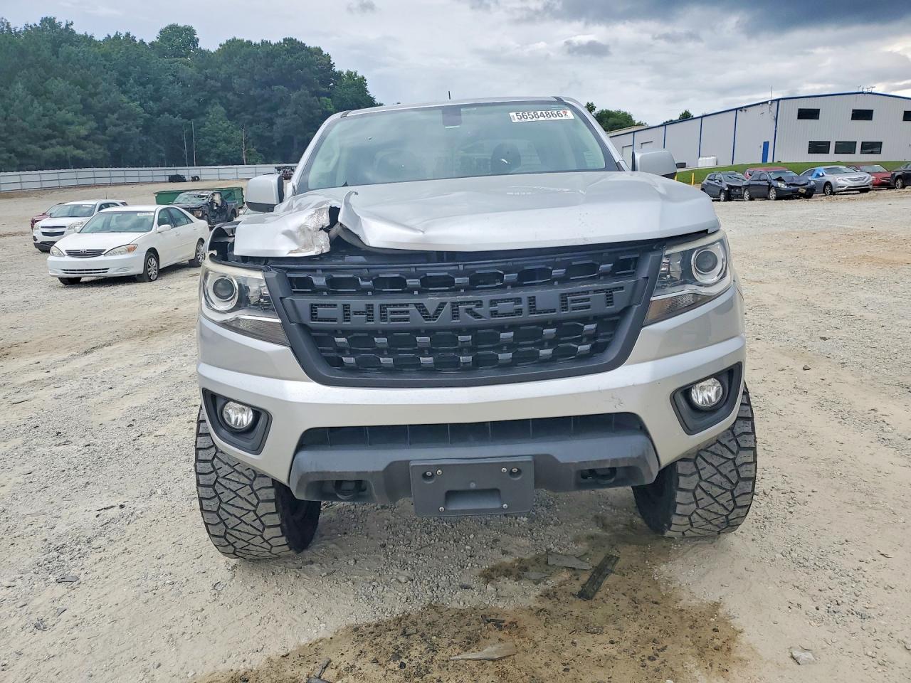 2015 Chevrolet Colorado Z71 Silver vin: 1GCGSCE34F1237770