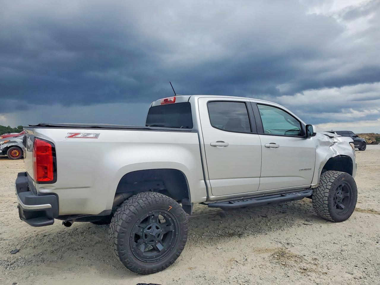 2015 Chevrolet Colorado Z71 Silver vin: 1GCGSCE34F1237770