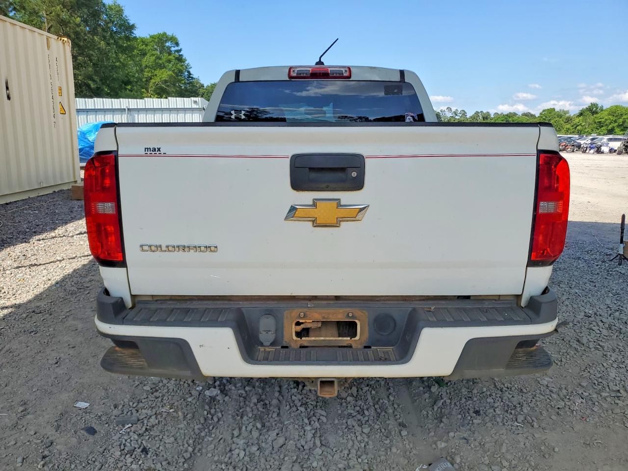 2015 Chevrolet Colorado Z71 White vin: 1GCGSCE35F1128234