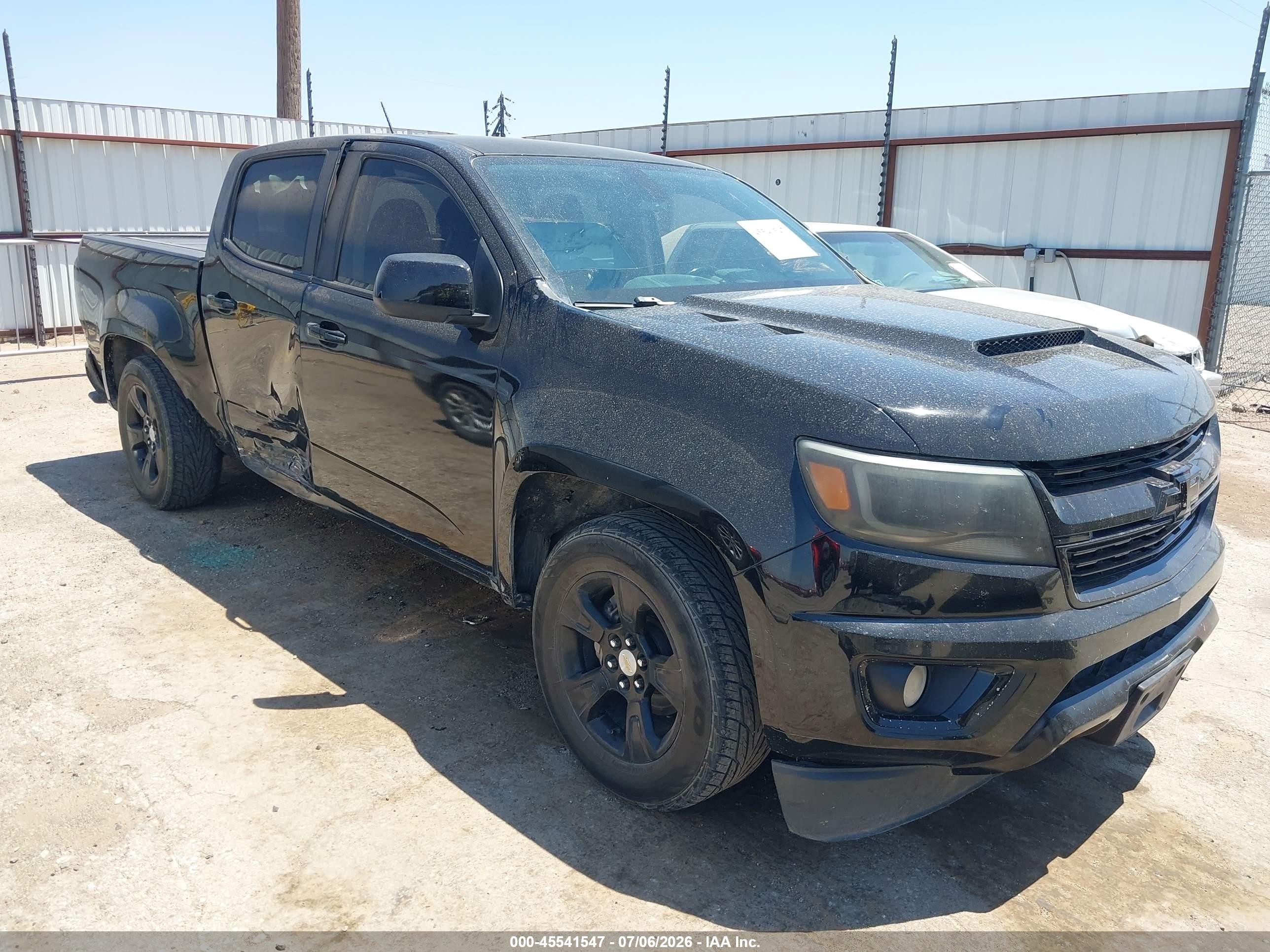 2015 Chevrolet Colorado 2wd Z71 Black vin: 1GCGSCE35F1235817
