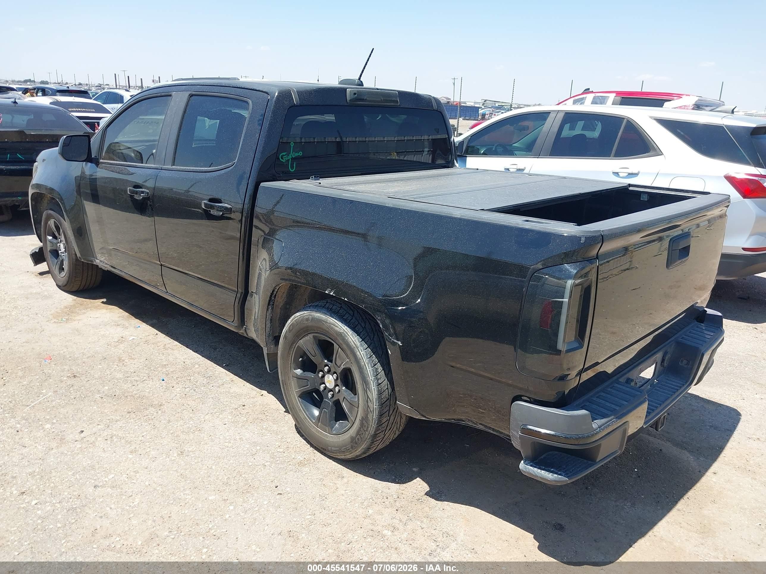 2015 Chevrolet Colorado 2wd Z71 Black vin: 1GCGSCE35F1235817