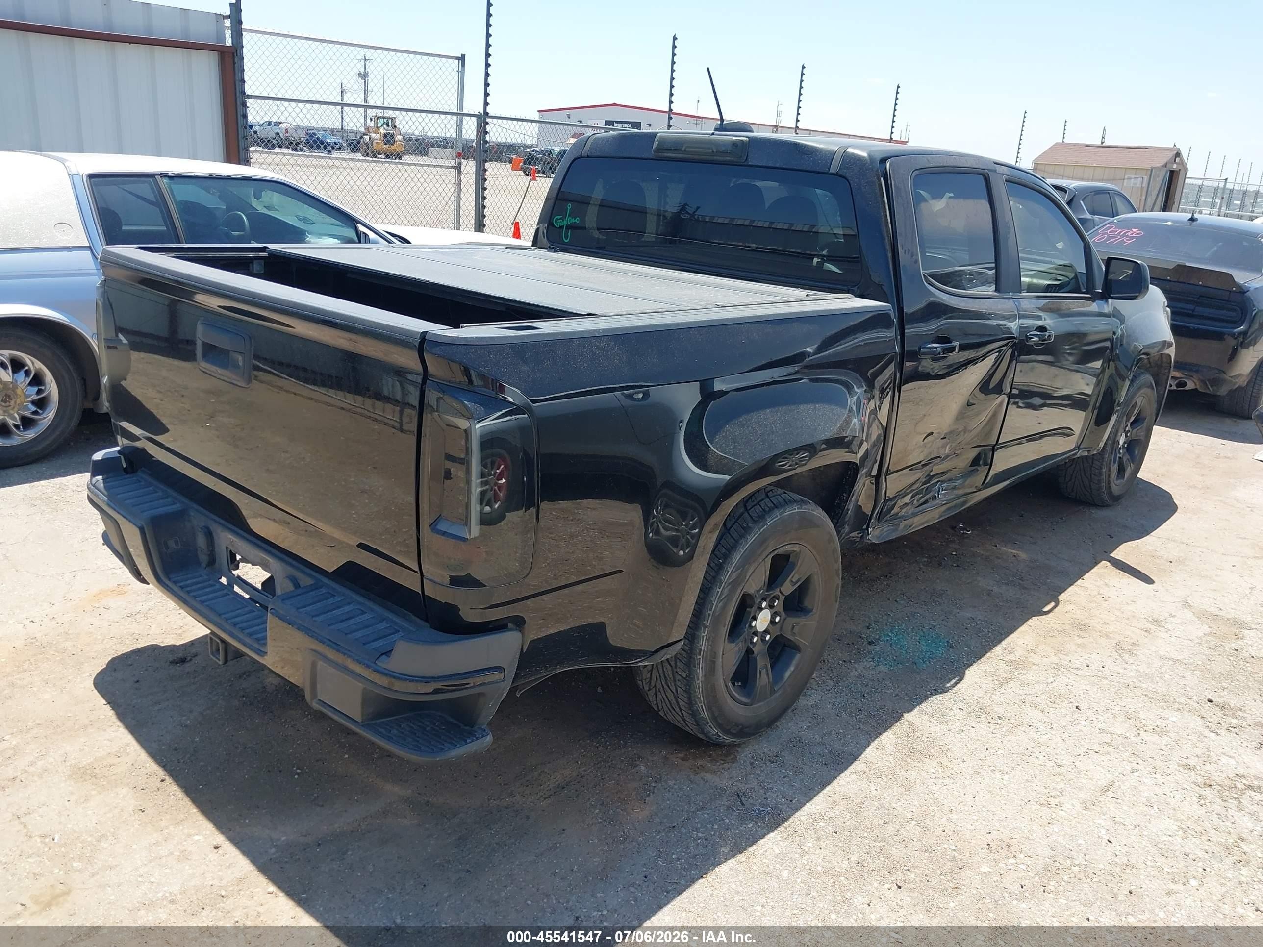 2015 Chevrolet Colorado 2wd Z71 Black vin: 1GCGSCE35F1235817