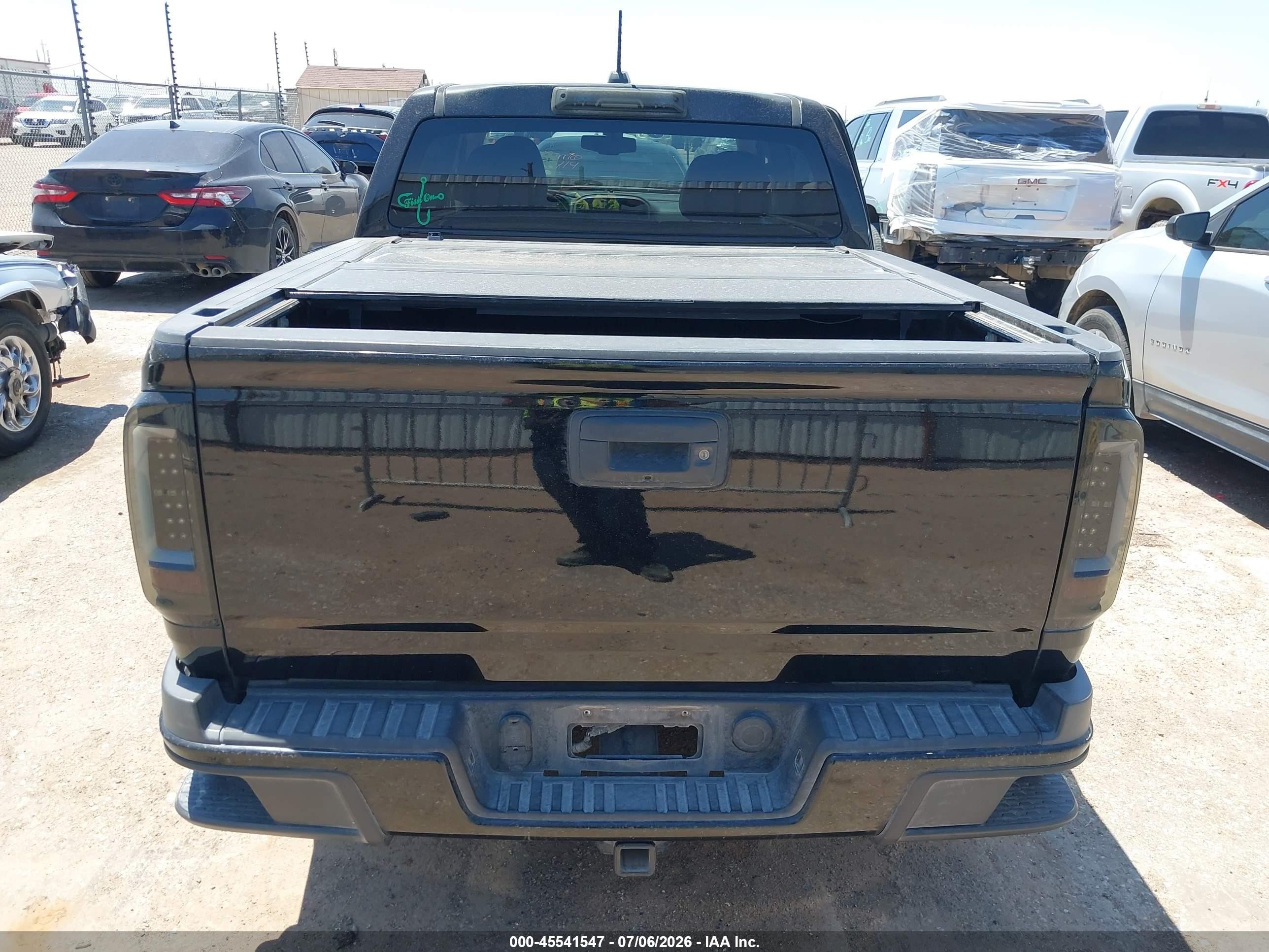 2015 Chevrolet Colorado 2wd Z71 Black vin: 1GCGSCE35F1235817