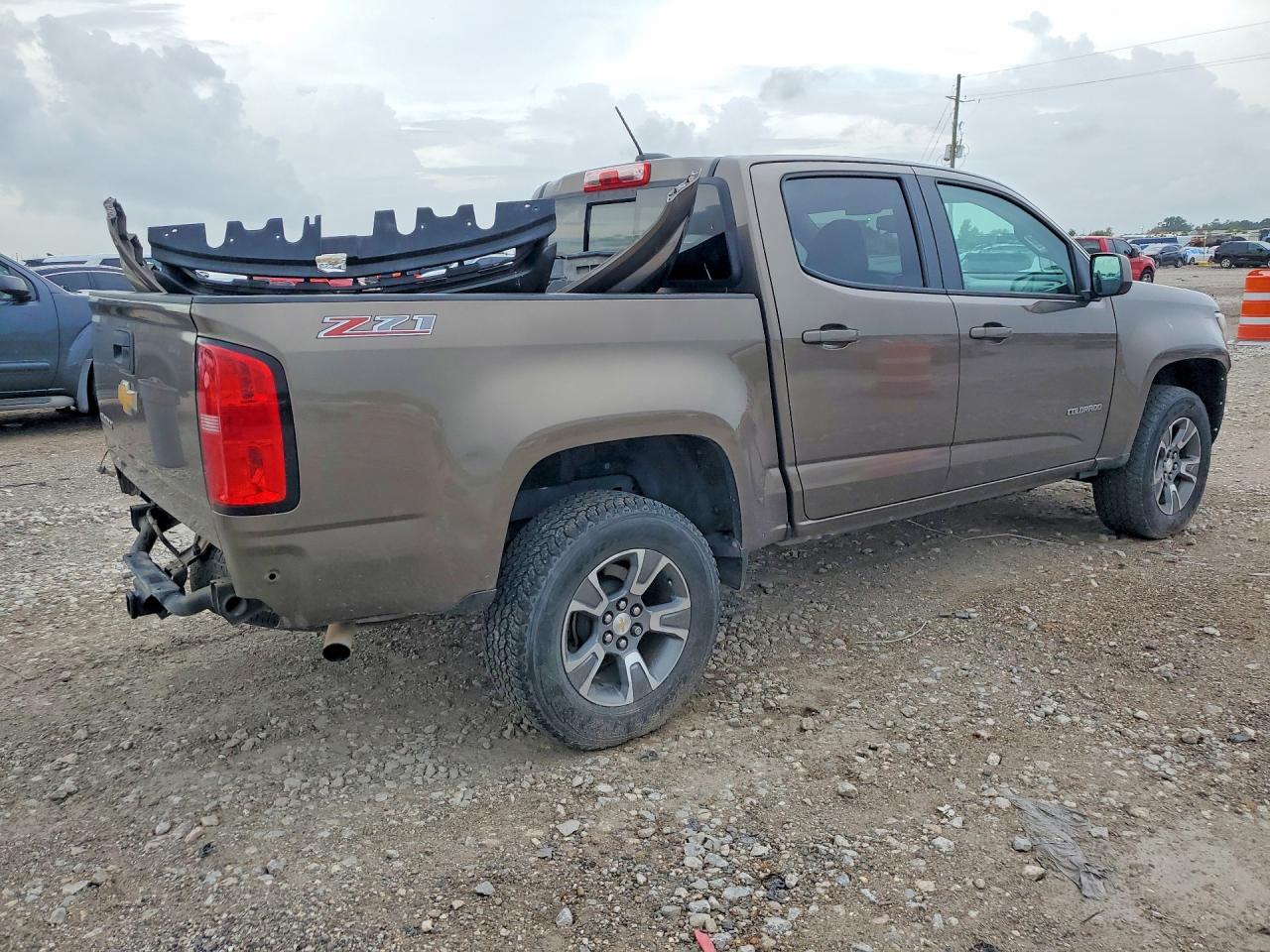 2015 Chevrolet Colorado Z71 Brown vin: 1GCGSCE35F1273757