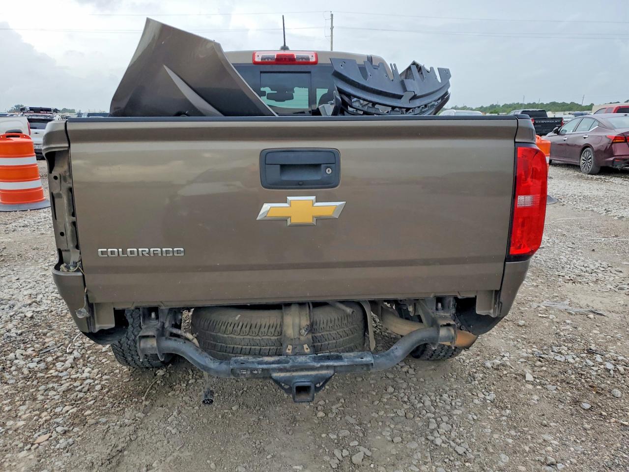 2015 Chevrolet Colorado Z71 Brown vin: 1GCGSCE35F1273757