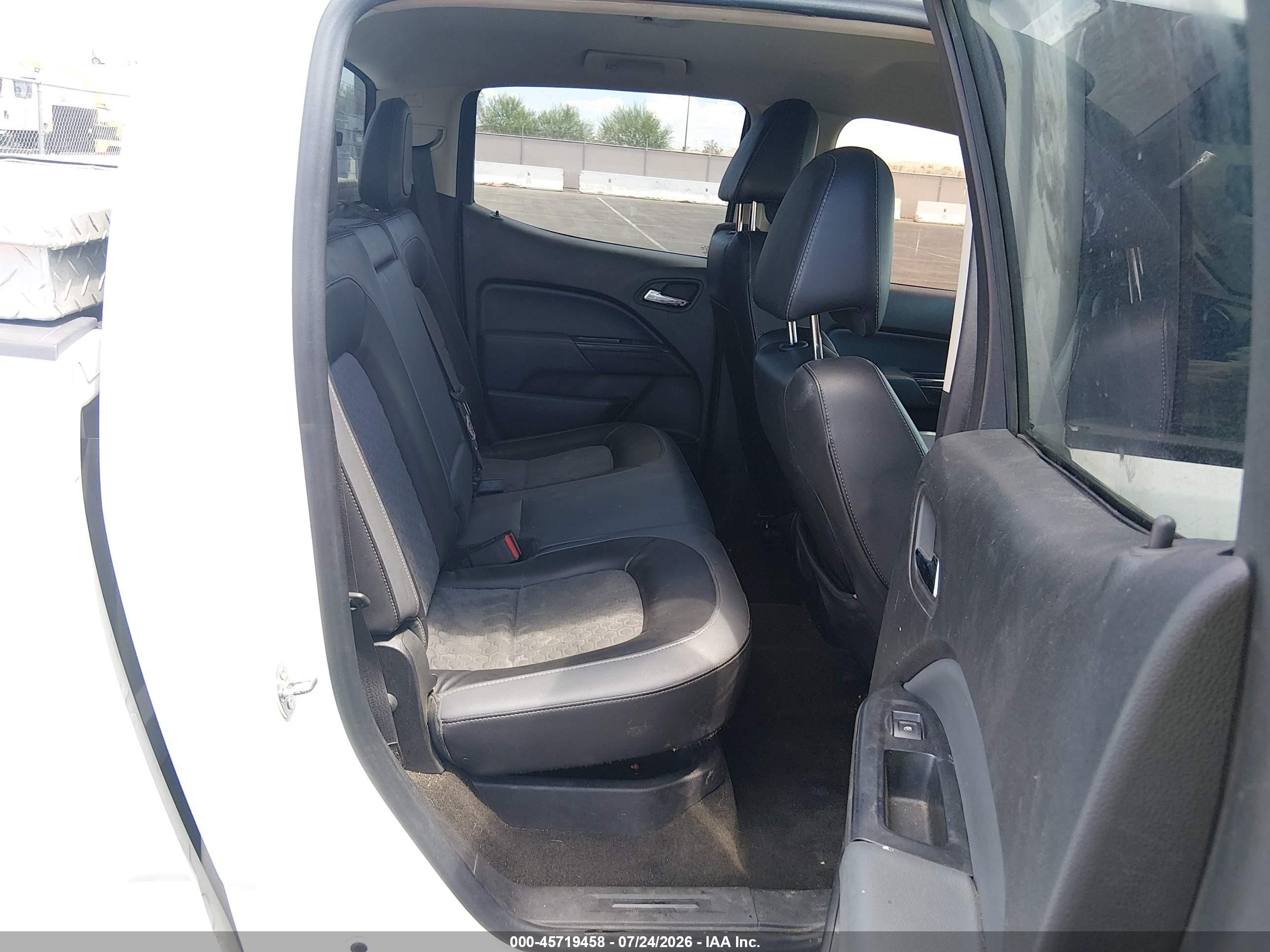 2015 Chevrolet Colorado 2wd Z71 White vin: 1GCGSCE36F1225698