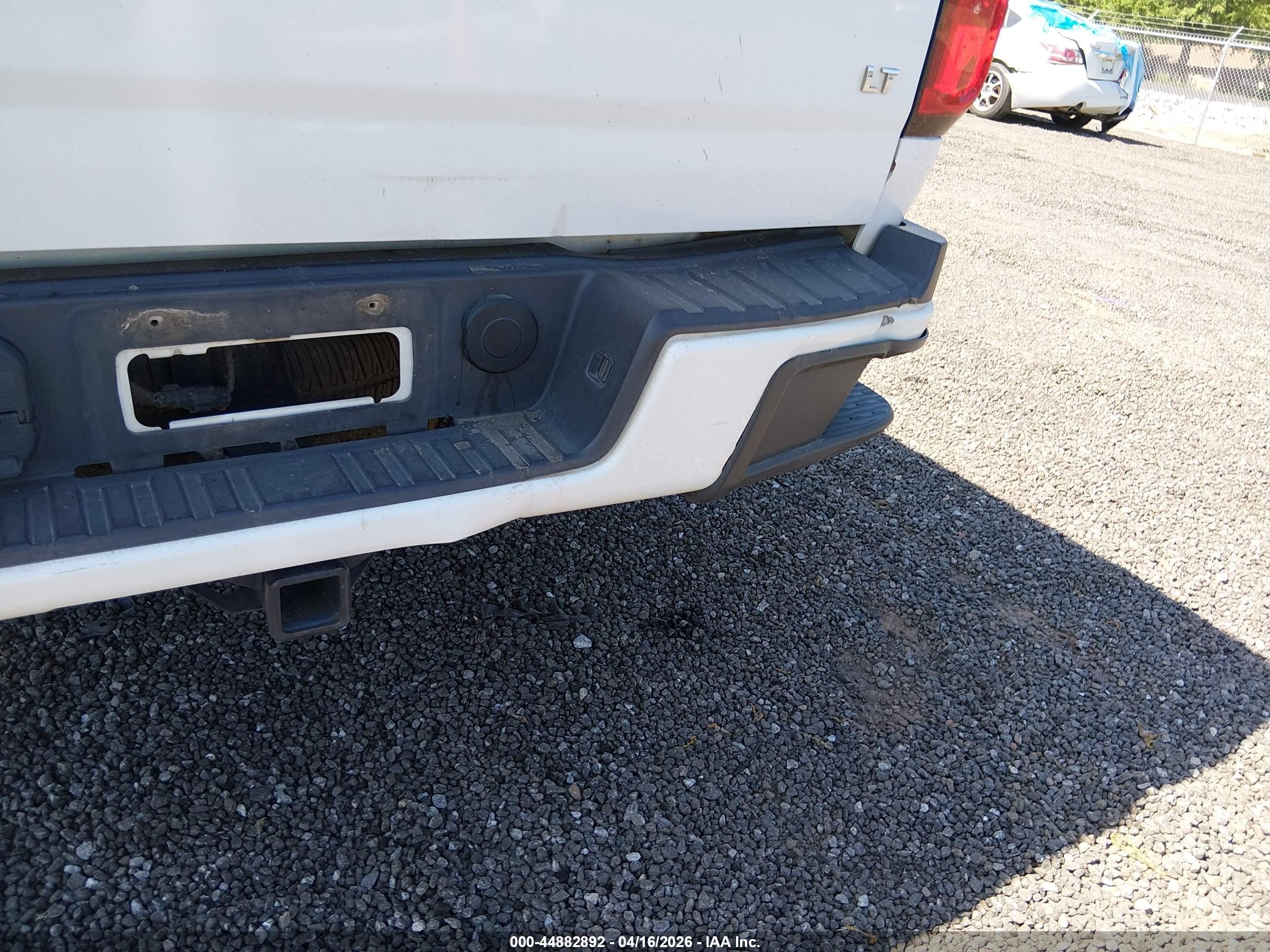 2016 Chevrolet Colorado Lt White vin: 1GCGSCE36G1317038