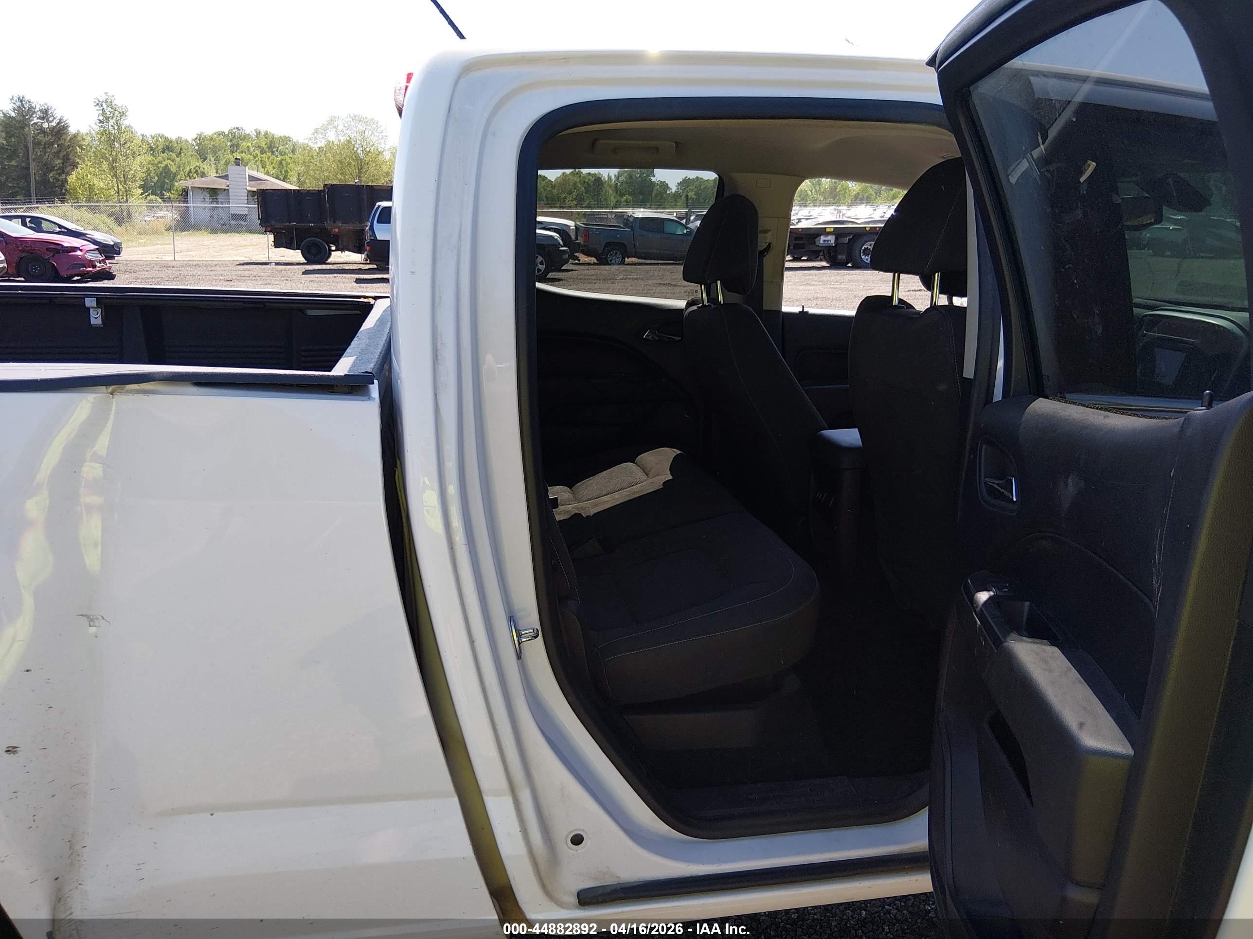 2016 Chevrolet Colorado Lt White vin: 1GCGSCE36G1317038