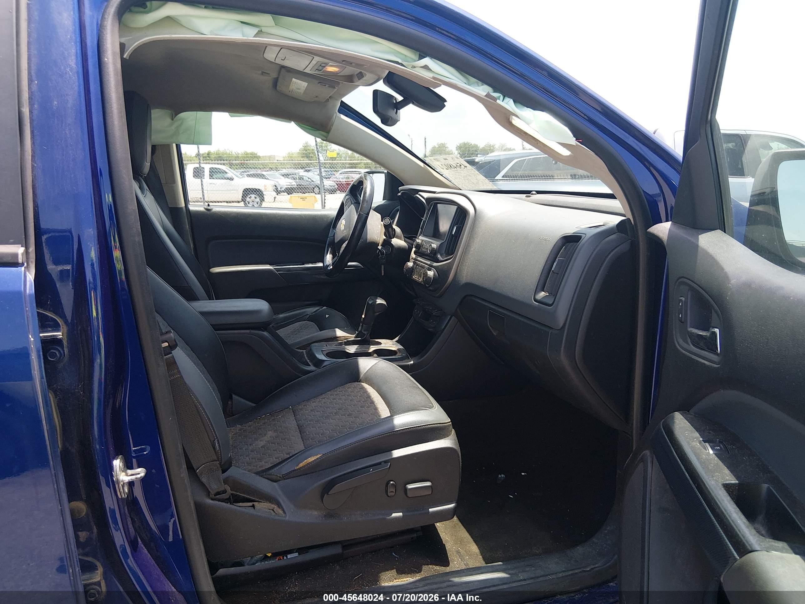 2015 Chevrolet Colorado 2wd Z71 Dark Blue vin: 1GCGSCE37F1211552
