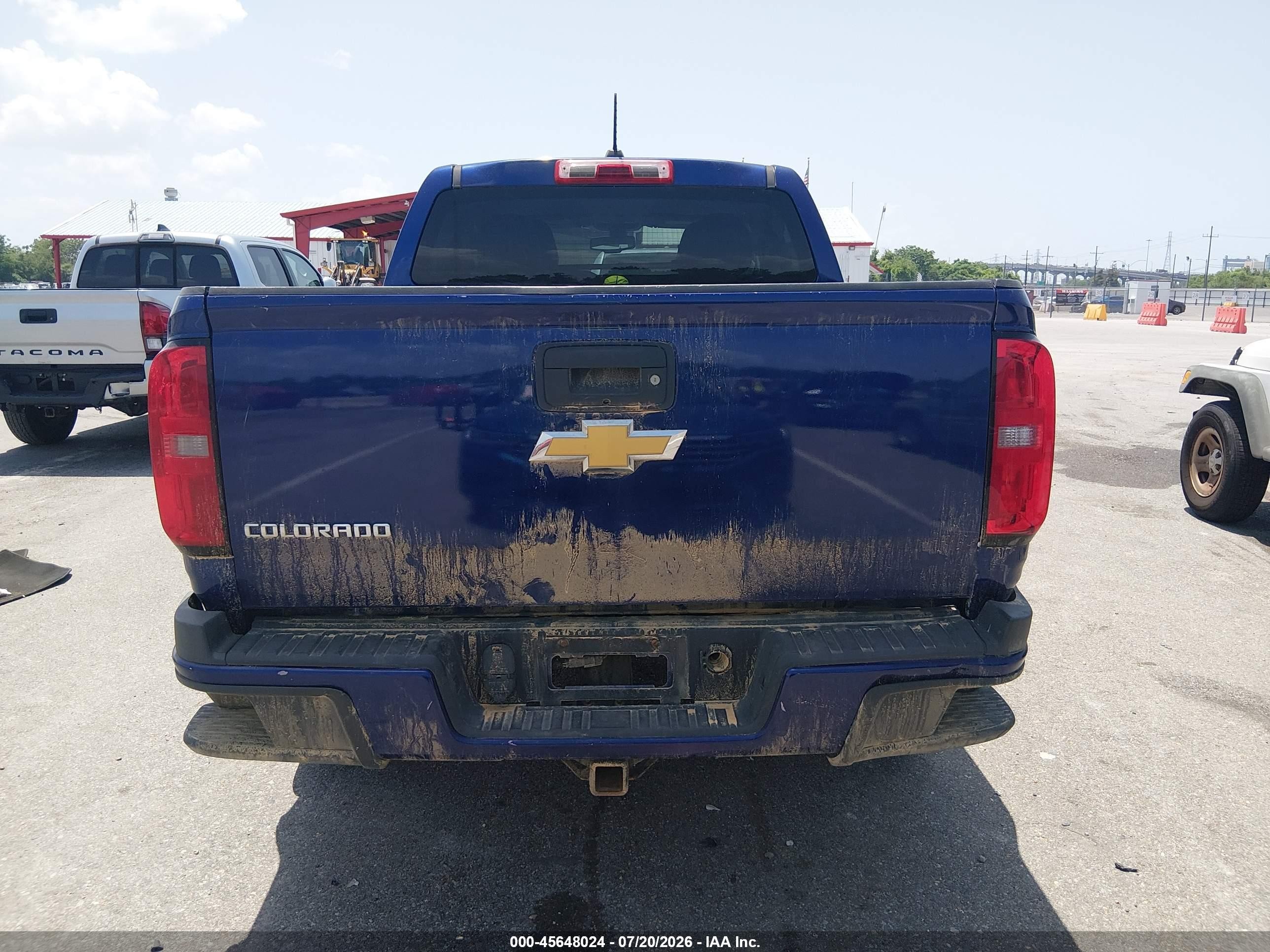 2015 Chevrolet Colorado 2wd Z71 Dark Blue vin: 1GCGSCE37F1211552