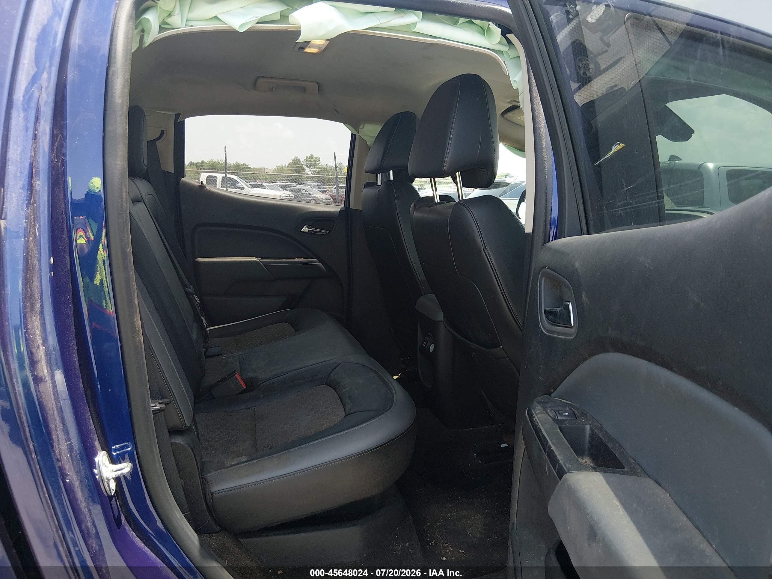2015 Chevrolet Colorado 2wd Z71 Dark Blue vin: 1GCGSCE37F1211552