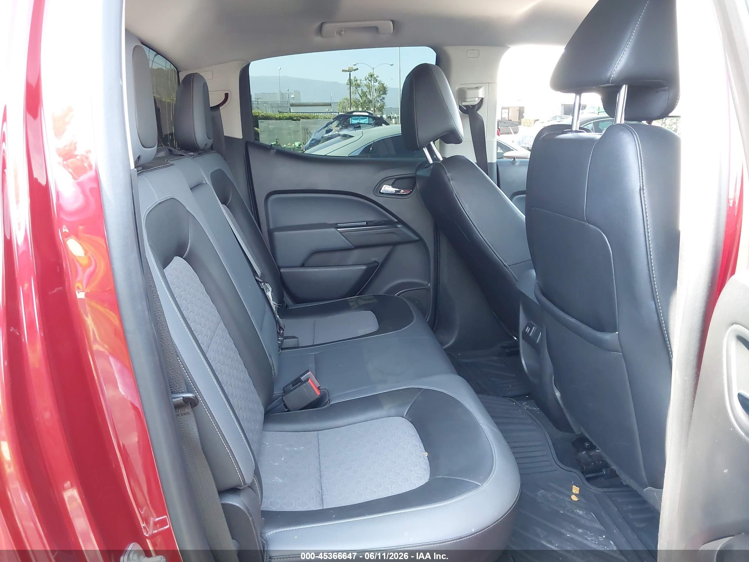 2015 Chevrolet Colorado 2wd Z71 Red vin: 1GCGSCE38F1115235