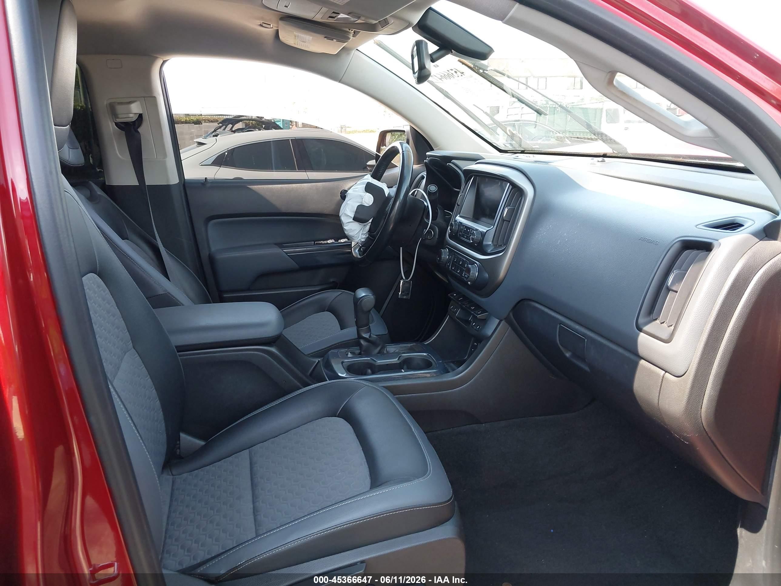 2015 Chevrolet Colorado 2wd Z71 Red vin: 1GCGSCE38F1115235