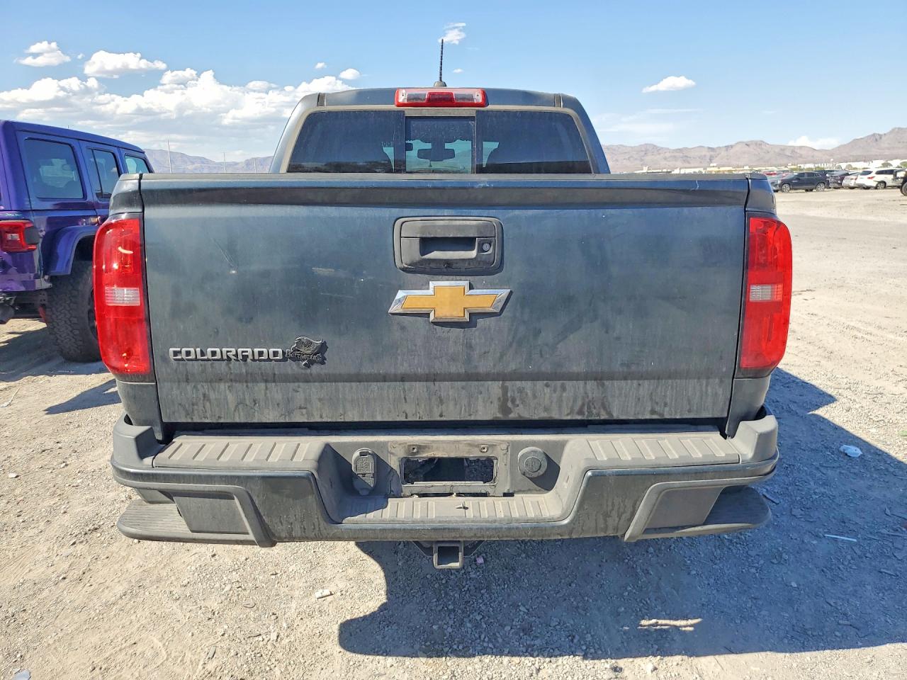 2015 Chevrolet Colorado Z71 Gray vin: 1GCGSCE3XF1212548