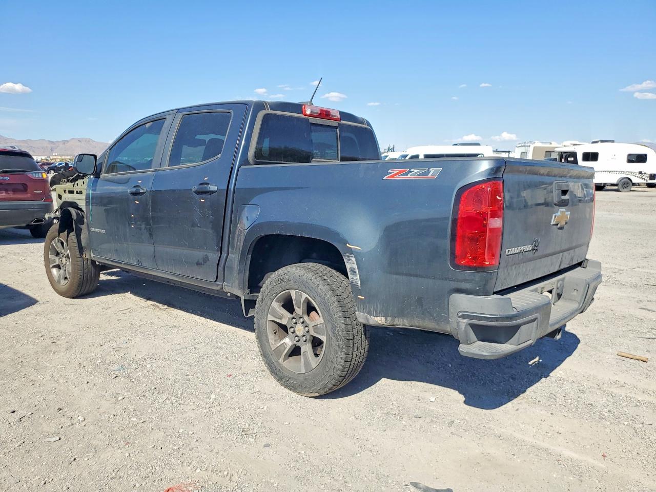 2015 Chevrolet Colorado Z71 Gray vin: 1GCGSCE3XF1212548