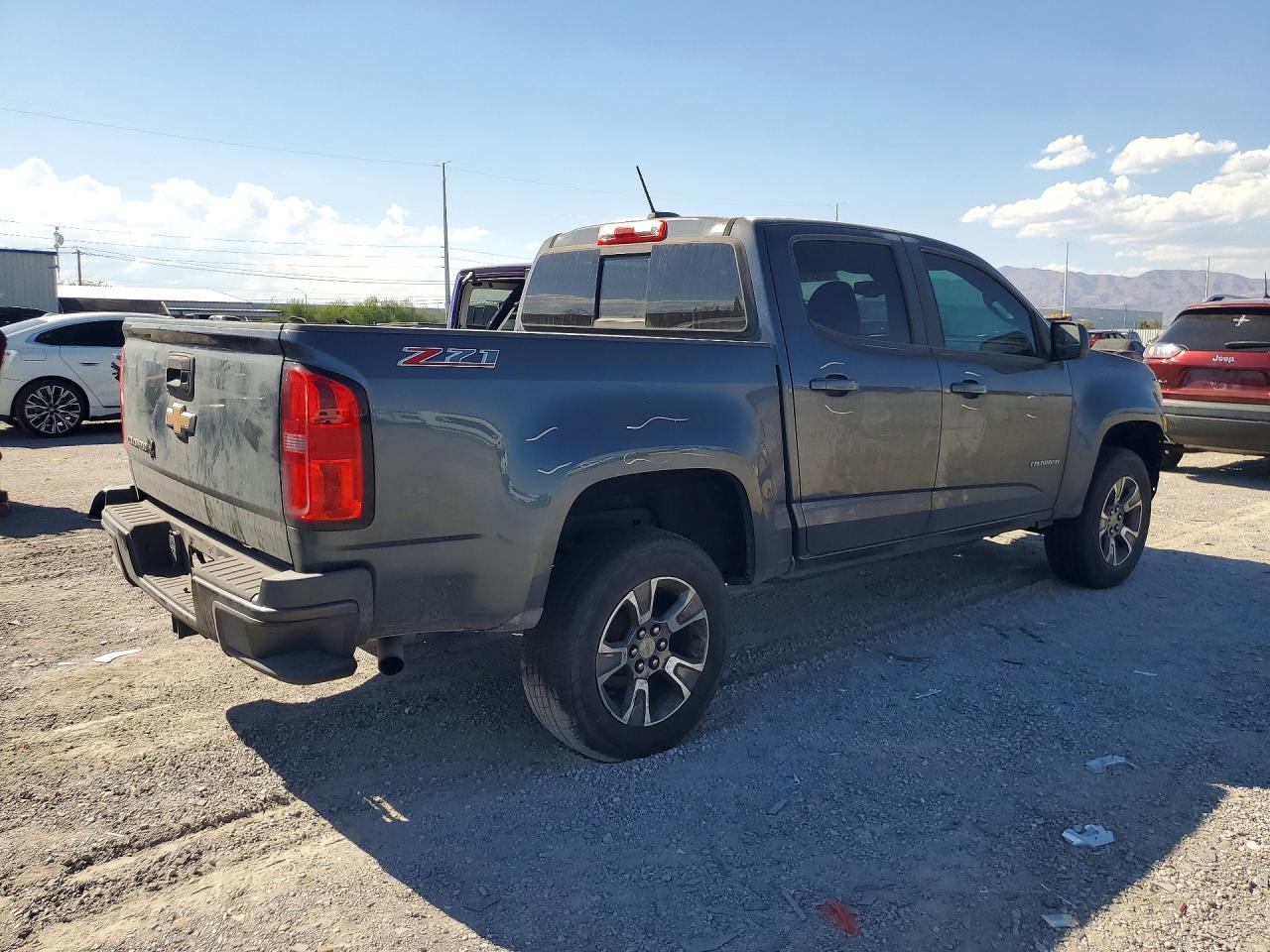 2015 Chevrolet Colorado Z71 Gray vin: 1GCGSCE3XF1212548