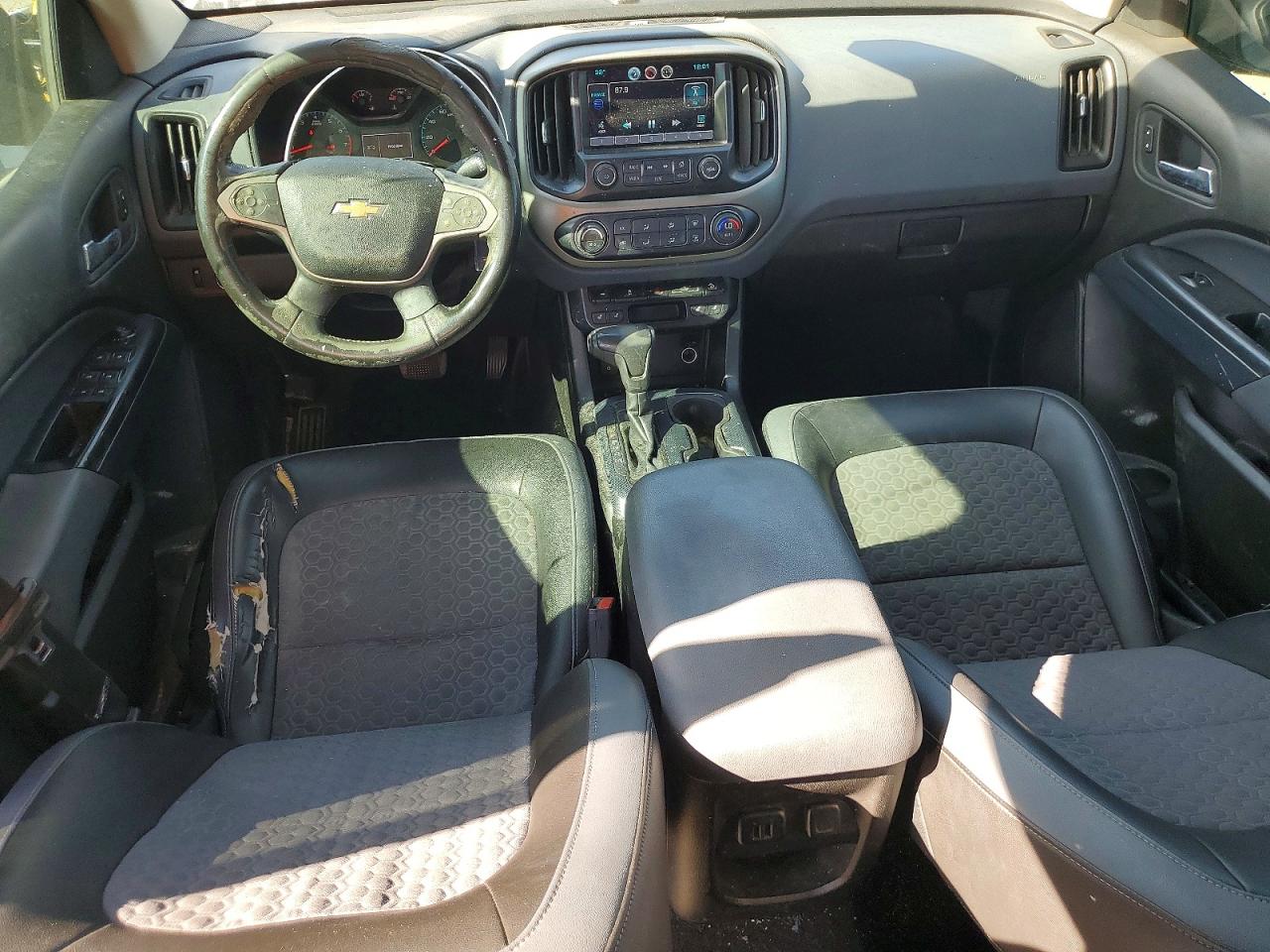 2015 Chevrolet Colorado Z71 Gray vin: 1GCGSCE3XF1212548