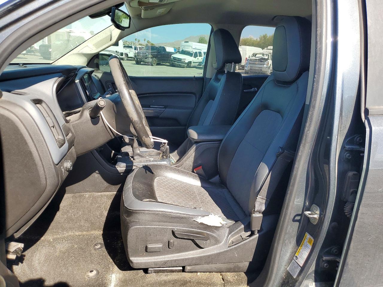 2015 Chevrolet Colorado Z71 Gray vin: 1GCGSCE3XF1212548