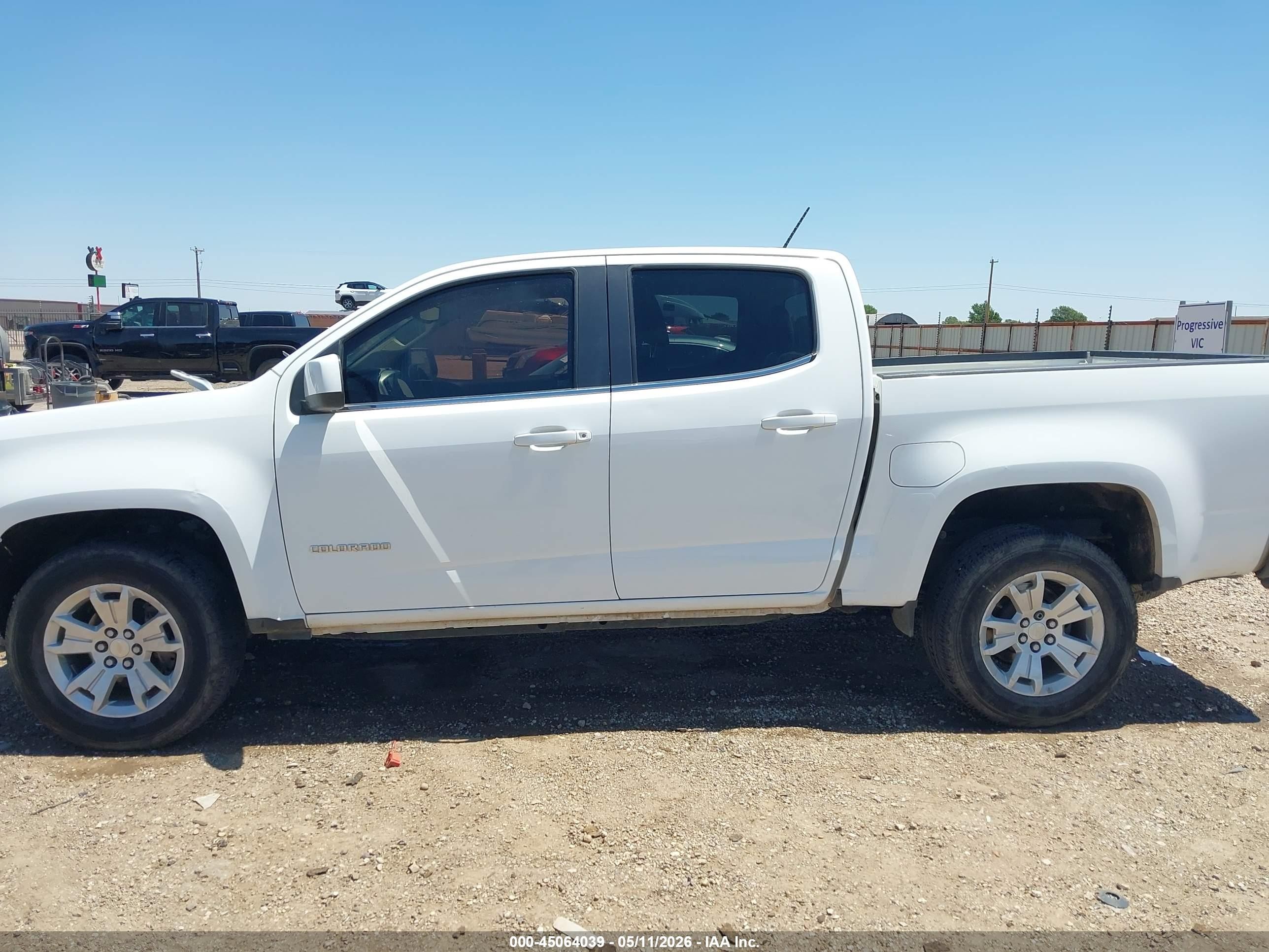 2016 Chevrolet Colorado Lt White vin: 1GCGSCE3XG1151414