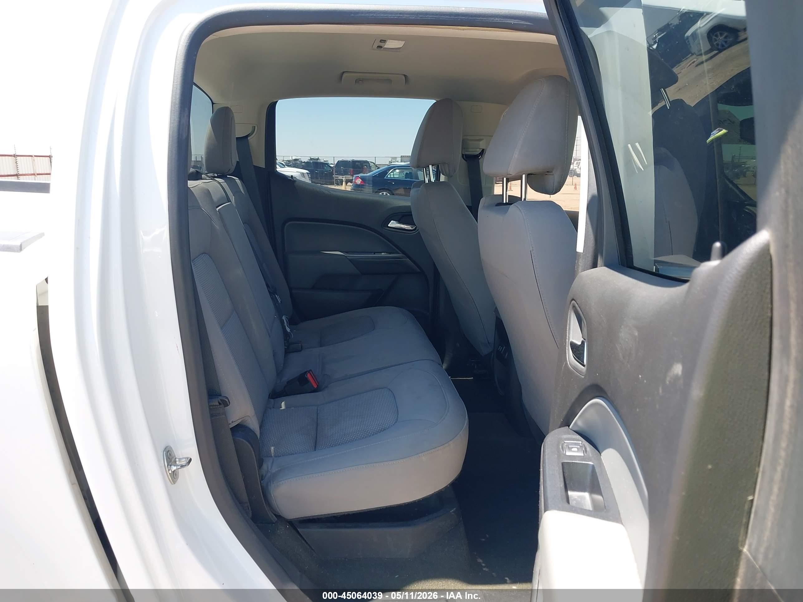 2016 Chevrolet Colorado Lt White vin: 1GCGSCE3XG1151414