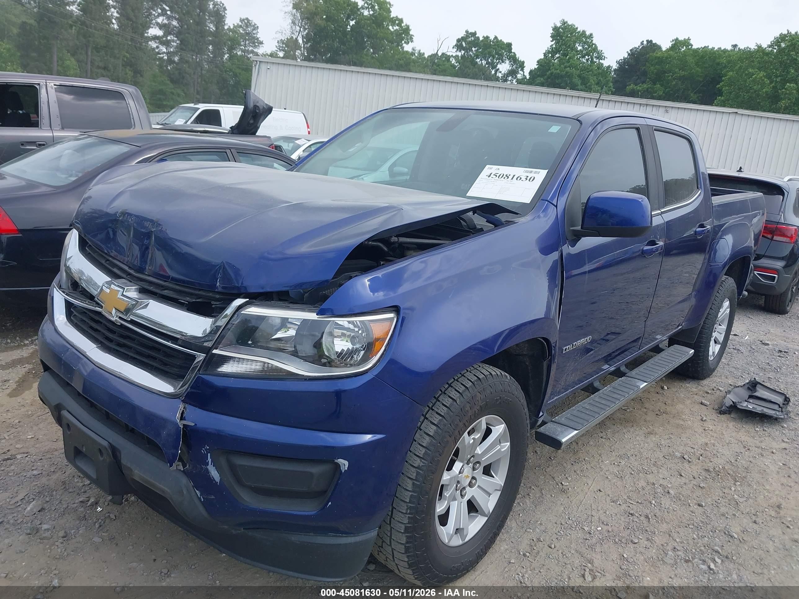 2016 Chevrolet Colorado Lt Blue vin: 1GCGSCEA2G1379664