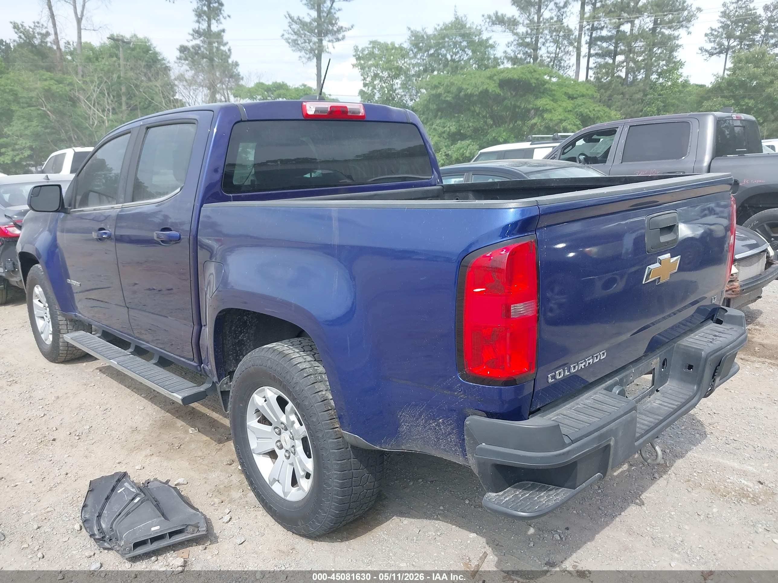 2016 Chevrolet Colorado Lt Blue vin: 1GCGSCEA2G1379664