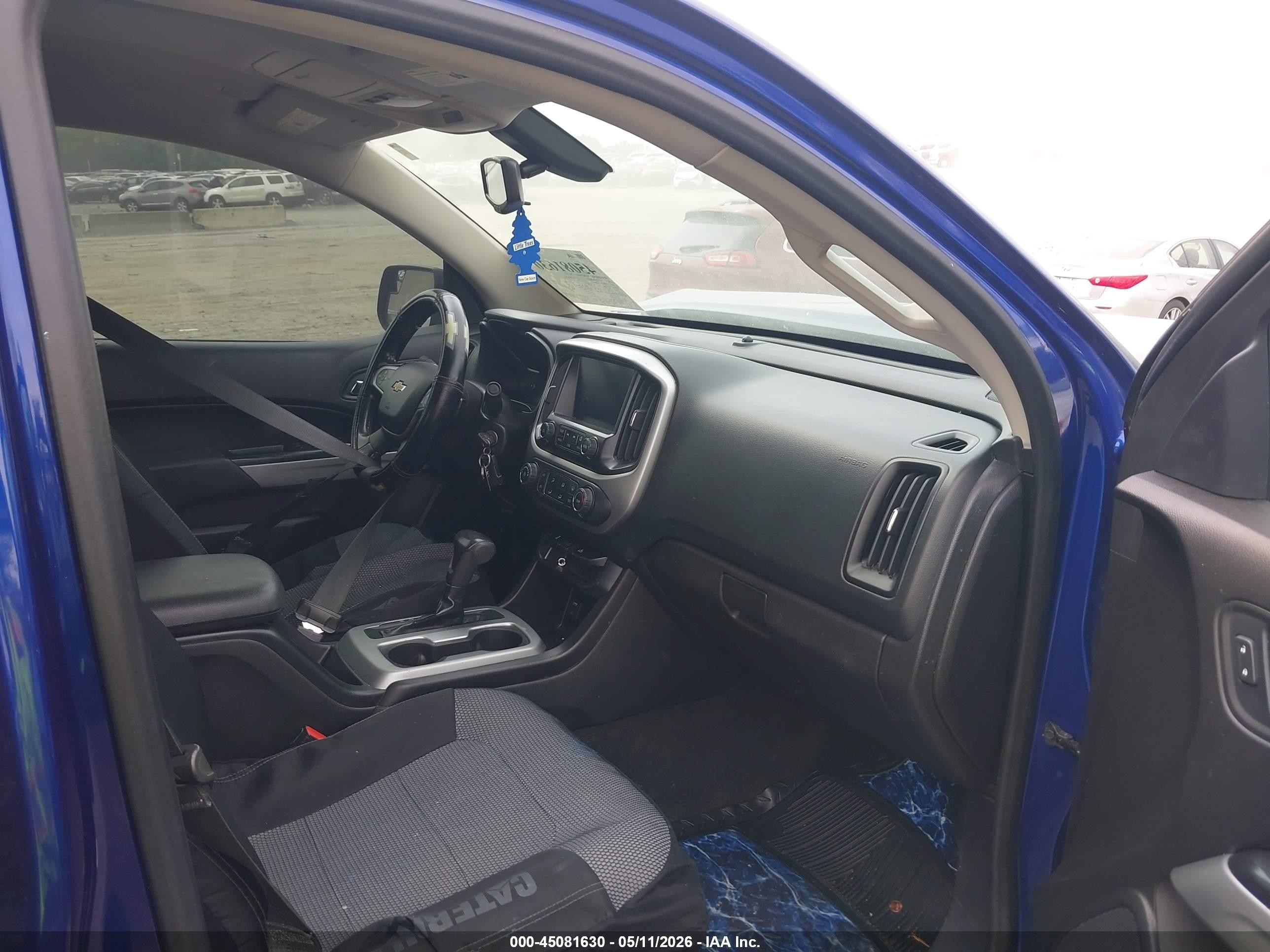2016 Chevrolet Colorado Lt Blue vin: 1GCGSCEA2G1379664