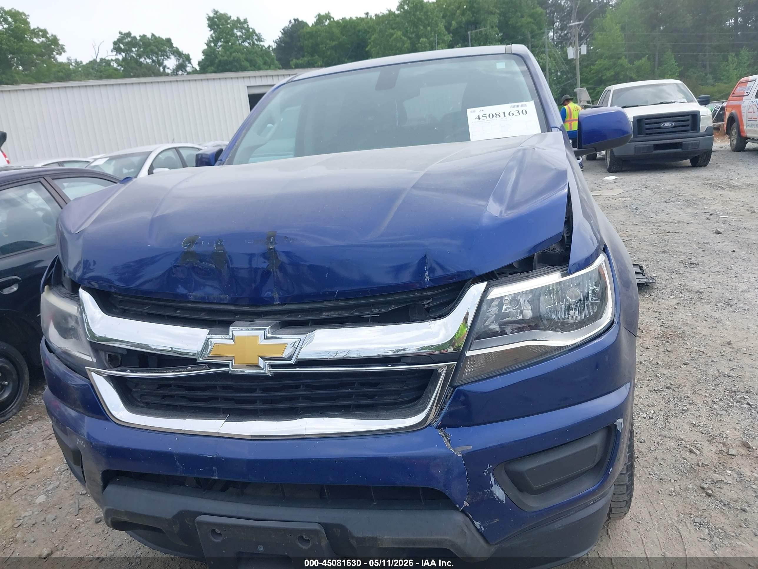 2016 Chevrolet Colorado Lt Blue vin: 1GCGSCEA2G1379664