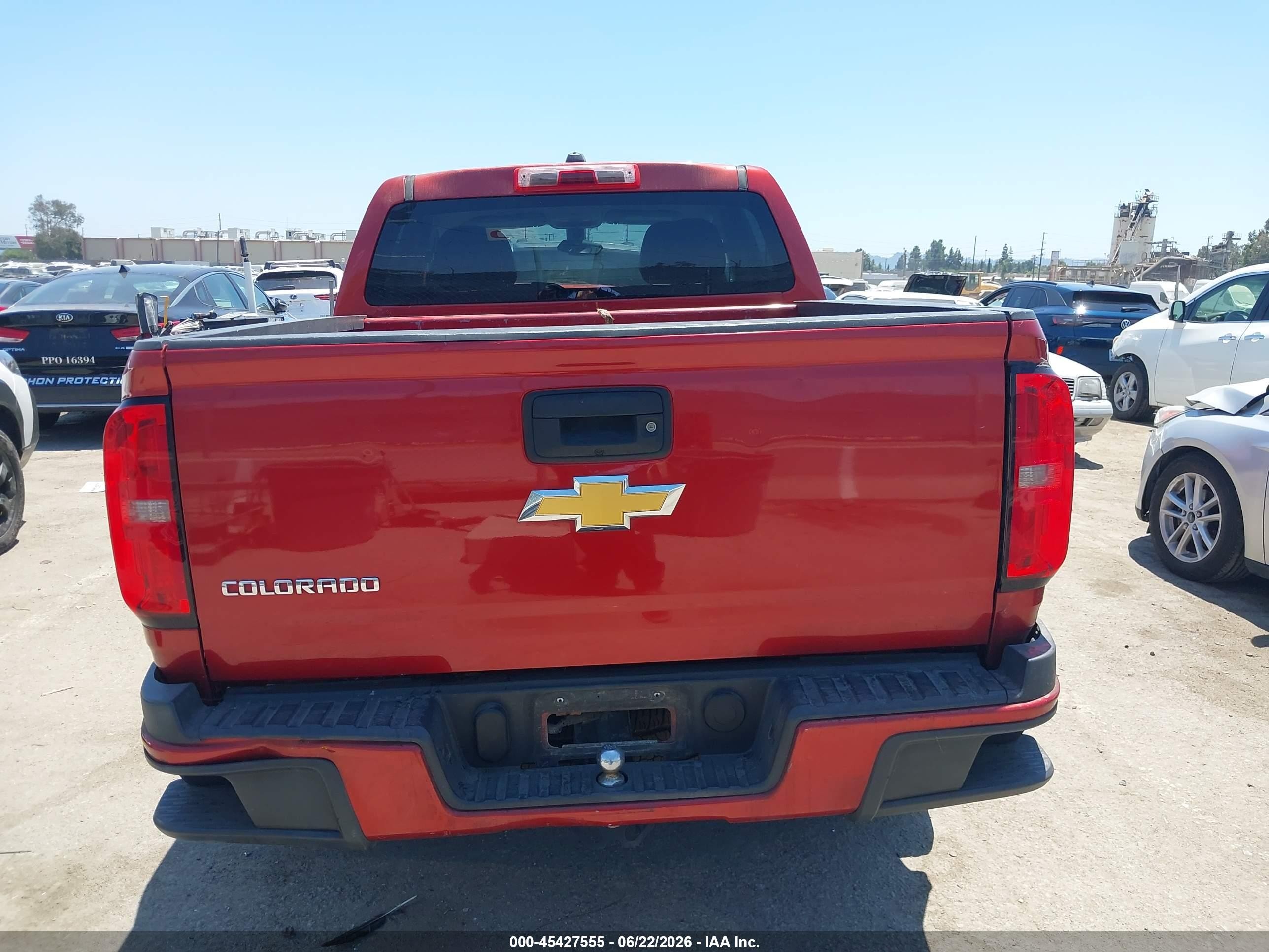 2015 Chevrolet Colorado 2wd Z71 Burgundy vin: 1GCGSCEA7F1160309