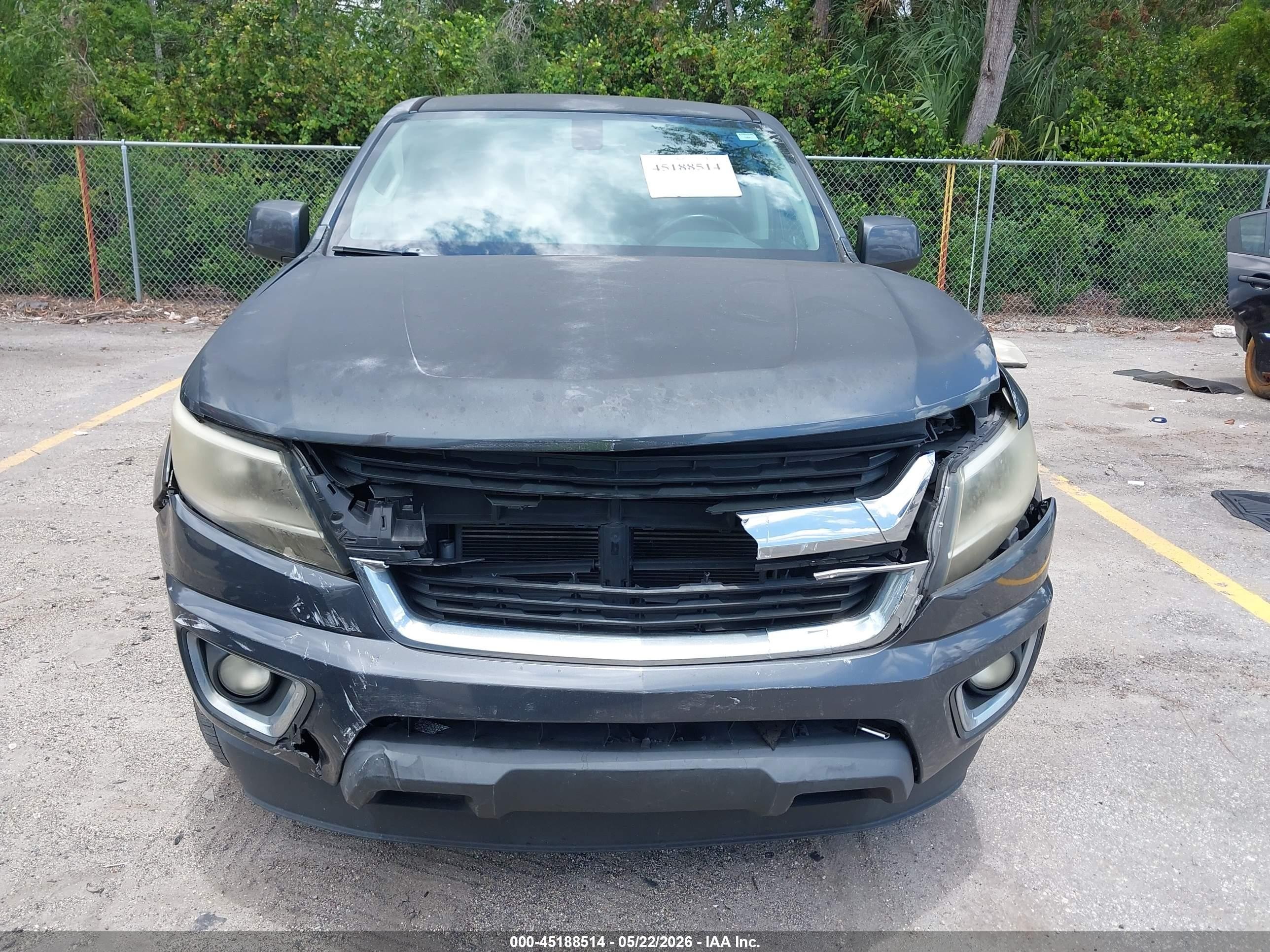 2016 Chevrolet Colorado Lt Gray vin: 1GCGSCEA9G1117186