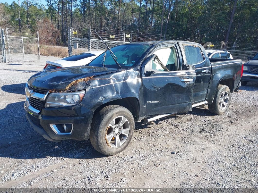 2016 Chevrolet Colorado Lt Black vin: 1GCGSCEAXG1142128
