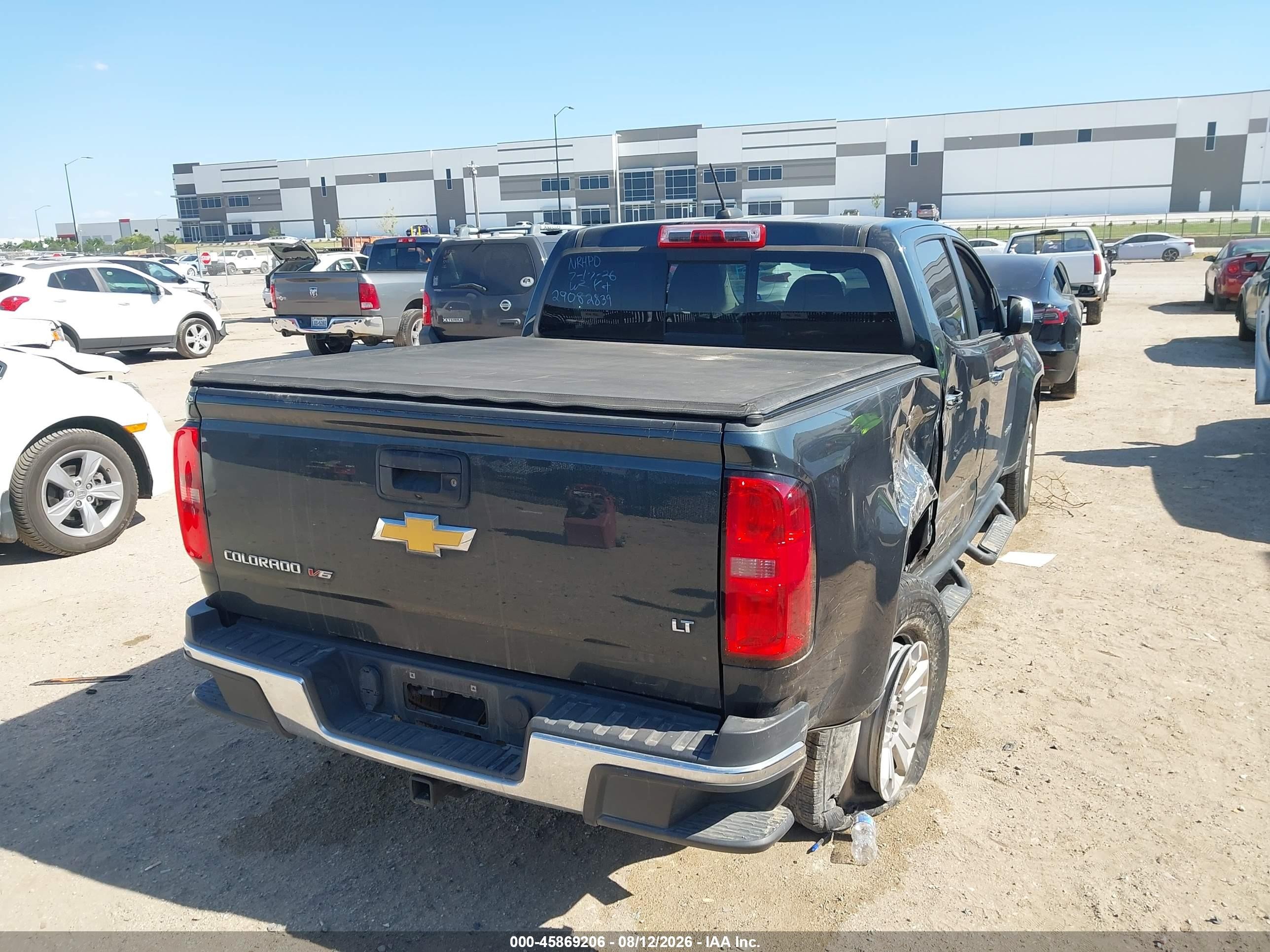 2018 Chevrolet Colorado Lt Black vin: 1GCGSCEN1J1177134