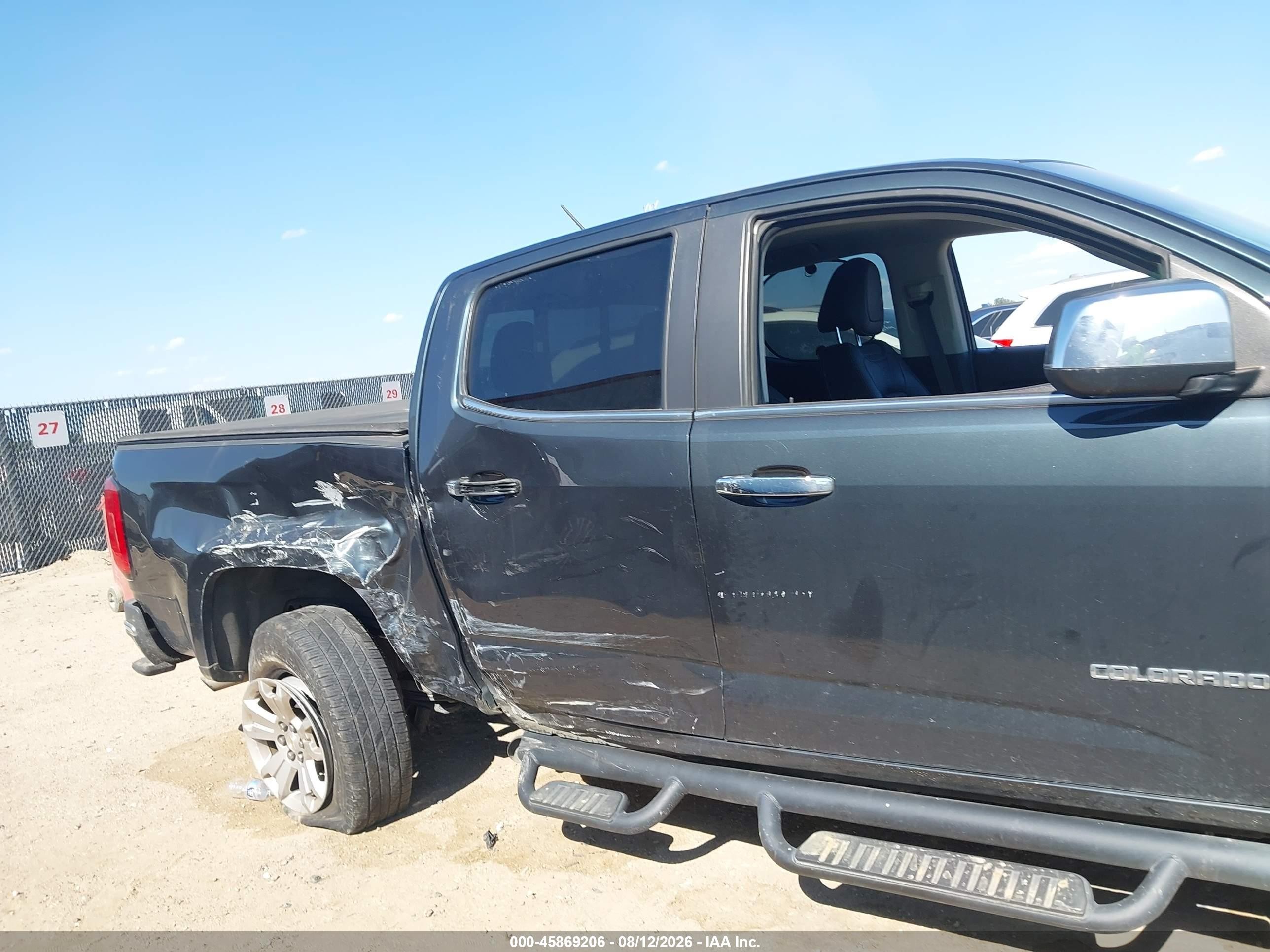 2018 Chevrolet Colorado Lt Black vin: 1GCGSCEN1J1177134