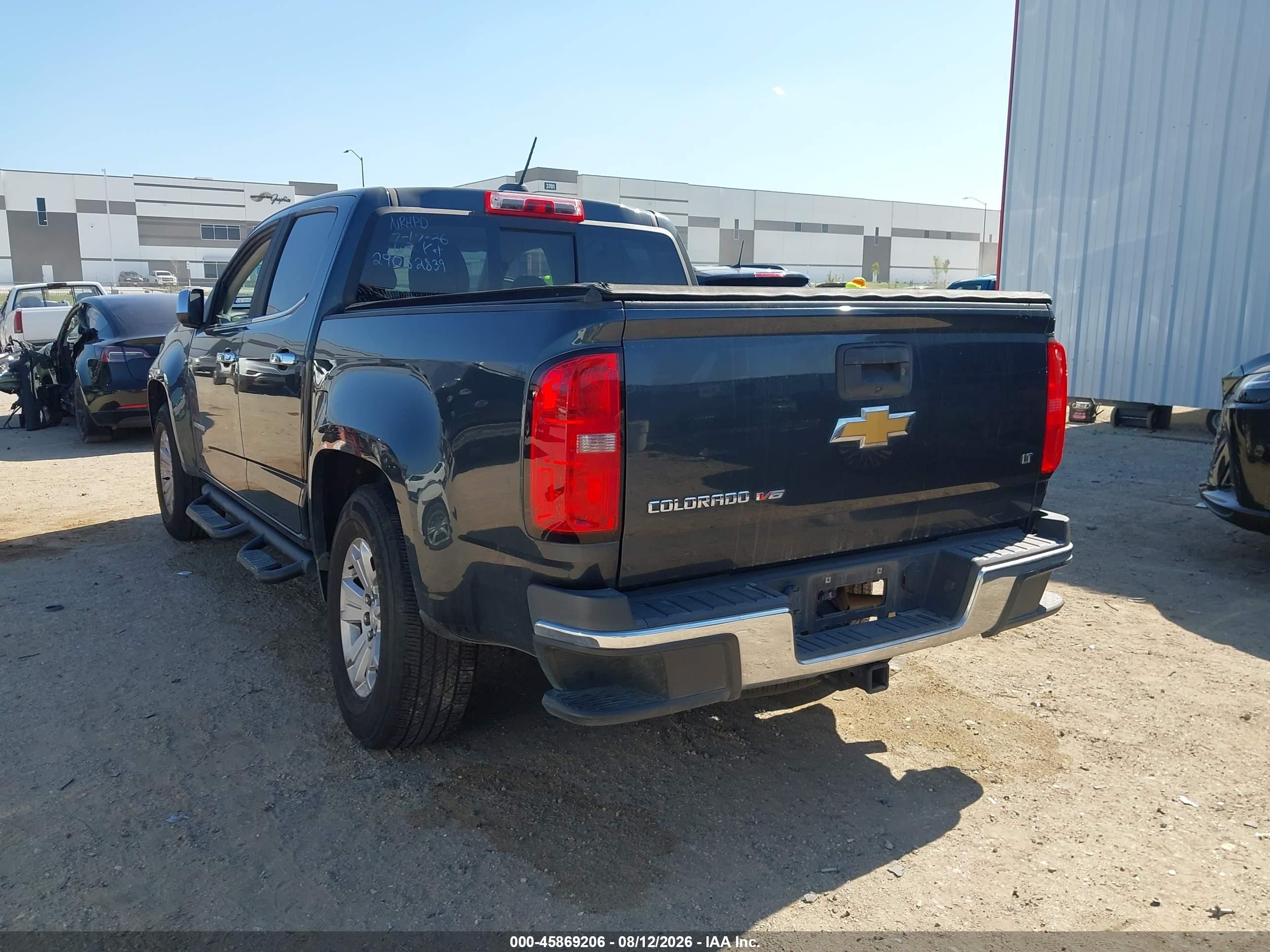 2018 Chevrolet Colorado Lt Black vin: 1GCGSCEN1J1177134