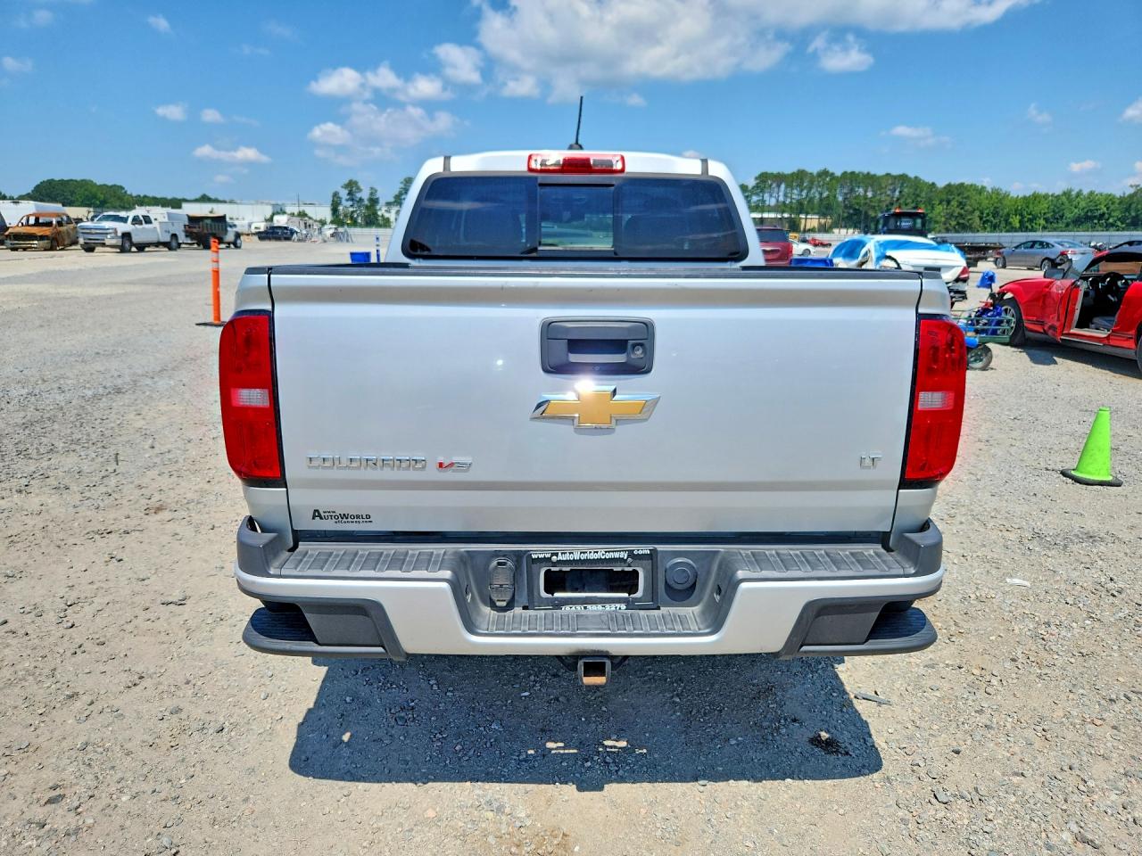 2019 Chevrolet Colorado Lt Silver vin: 1GCGSCEN1K1126444