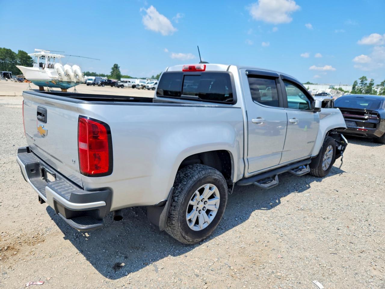 2019 Chevrolet Colorado Lt Silver vin: 1GCGSCEN1K1126444